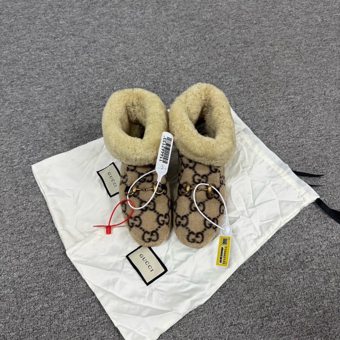 Gucci Gucci GG Monogram Horsebit Casual Ankle Boots Size US 5 / IT 35 - 3 Thumbnail