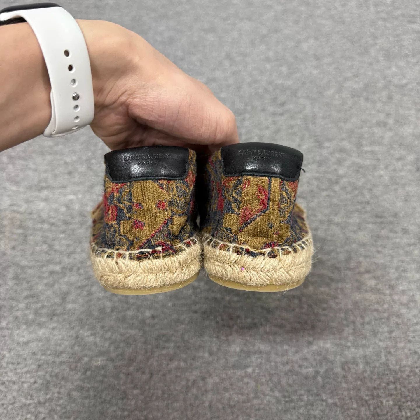 Saint Laurent Paris Saint Laurent Court Style Espadrilles Size US 10 / EU 43 - 4 Thumbnail