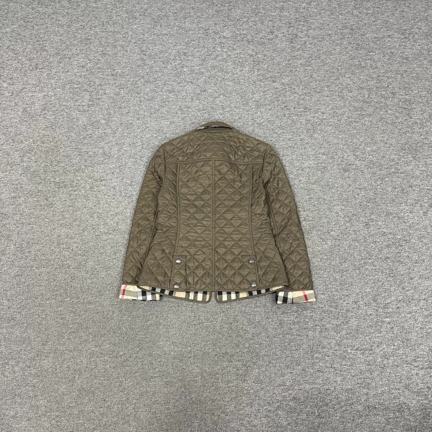 Burberry Burberry Quilted Check Lining Cotton Coat Size XS / US 0-2 / IT 36-38 - 2 Thumbnail