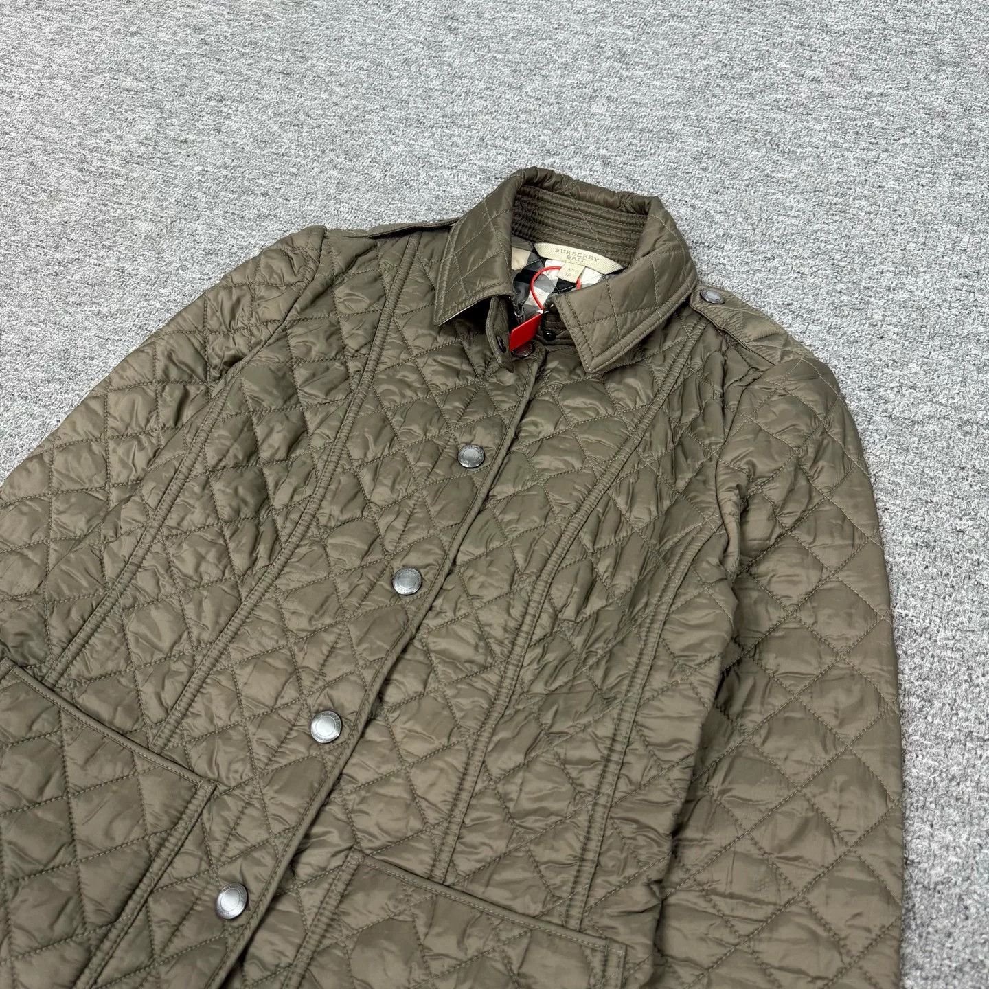 Burberry Burberry Quilted Check Lining Cotton Coat Size XS / US 0-2 / IT 36-38 - 4 Thumbnail