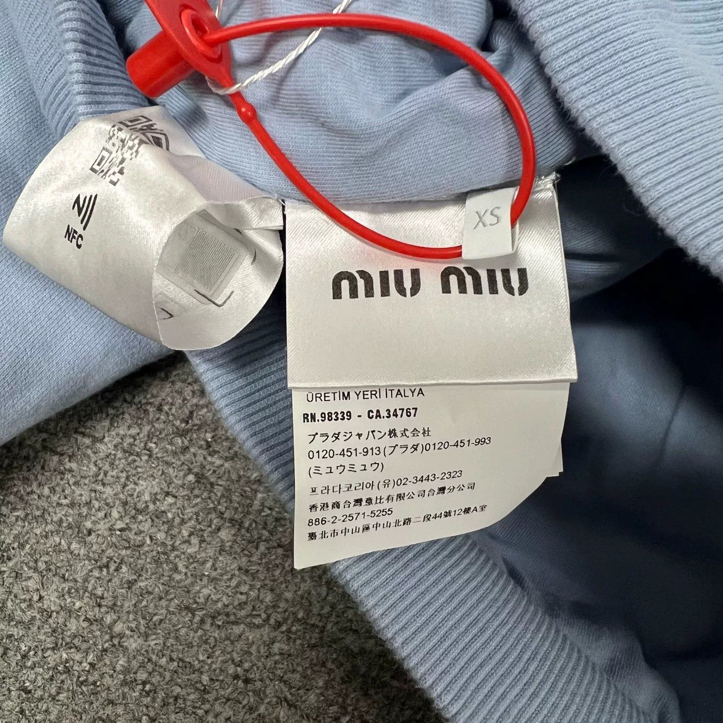 Miu Miu Miu Miu Large Logo Casual Jacket Size XS / US 0-2 / IT 36-38 - 8 Thumbnail