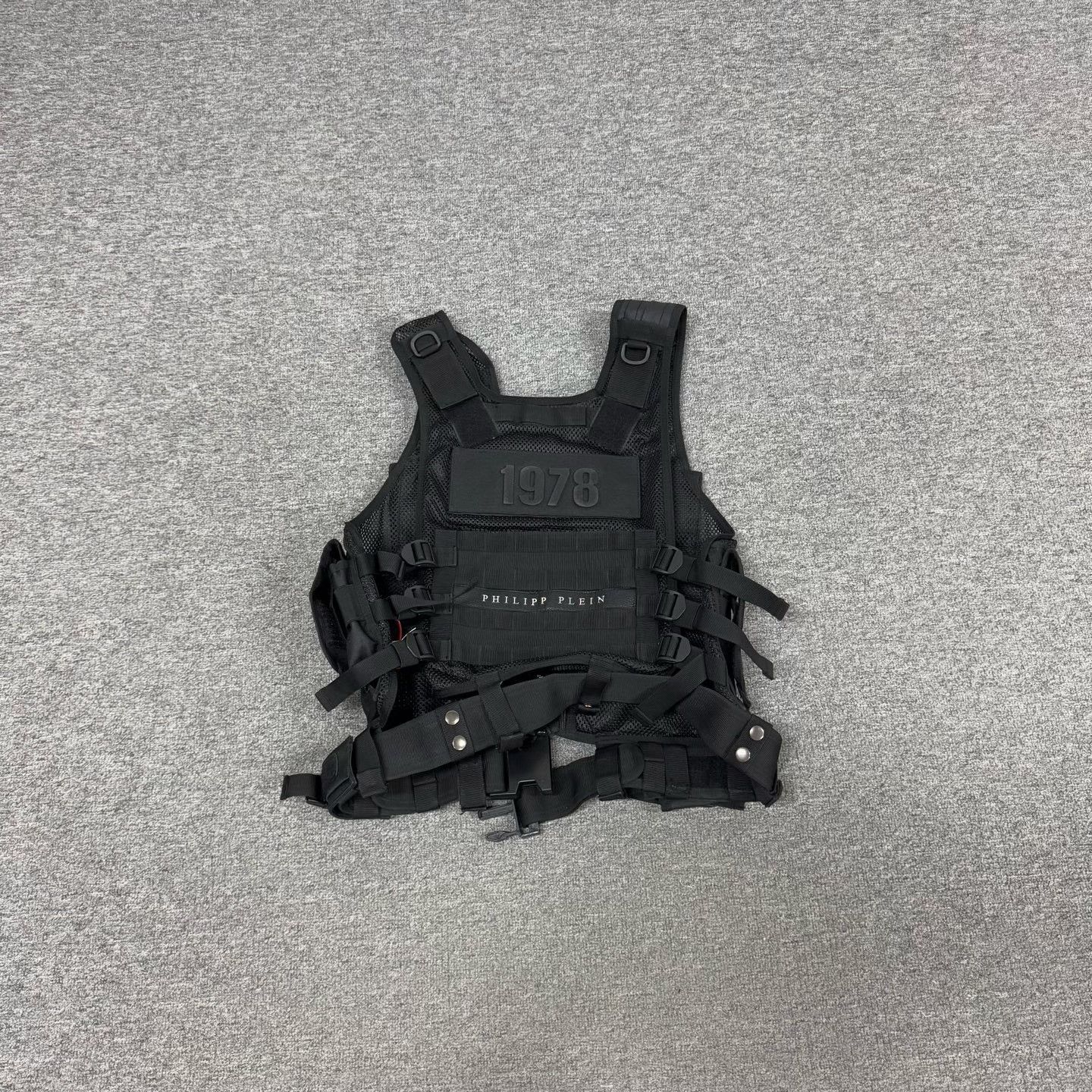 Philipp Plein Philipp Plein Multi-Pocket Tactical Vest Size US M / EU 48-50 / 2 - 2 Thumbnail