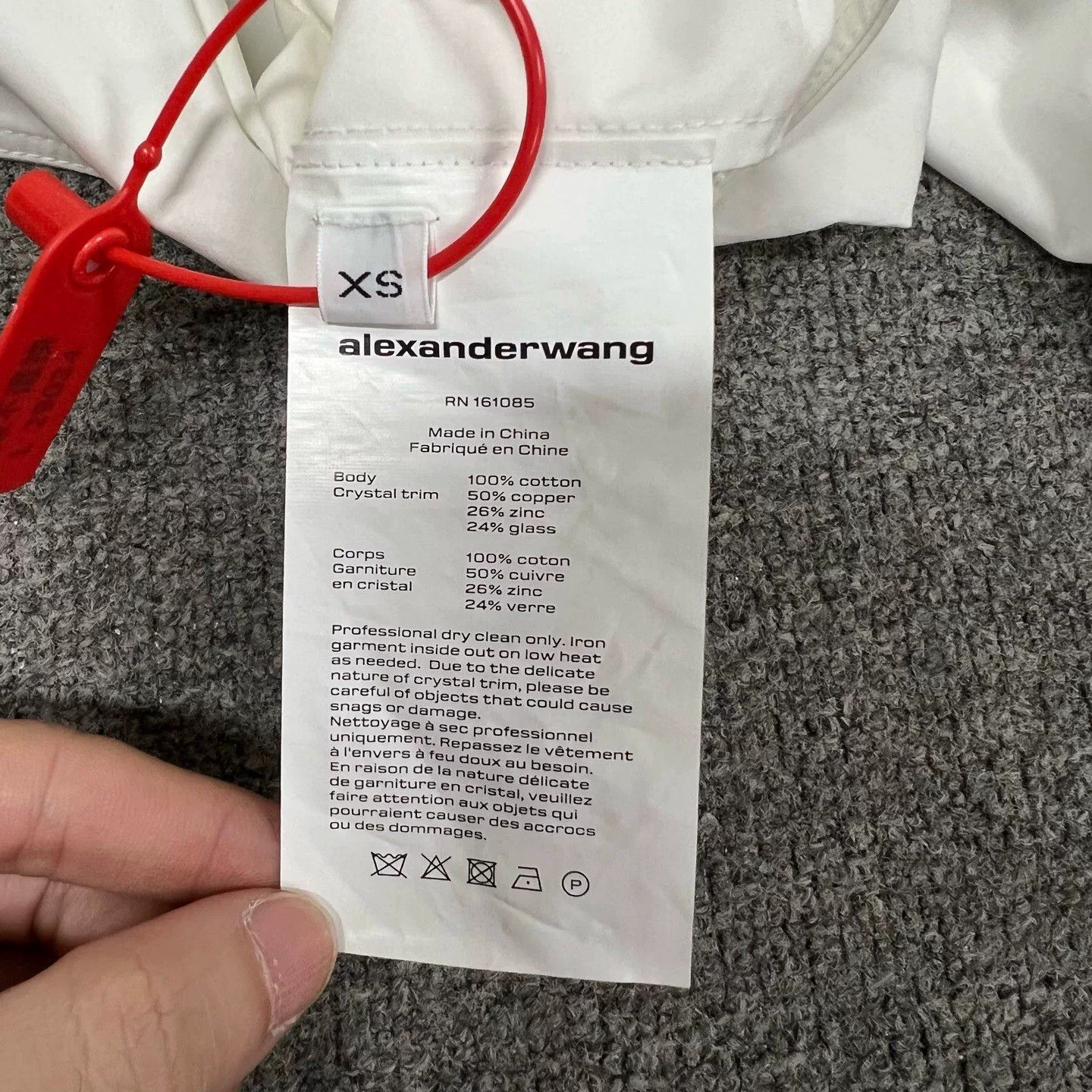 Alexander Wang Alexander Wang Rhinestone Short Shirt Size XS / US 0-2 / IT 36-38 - 5 Thumbnail