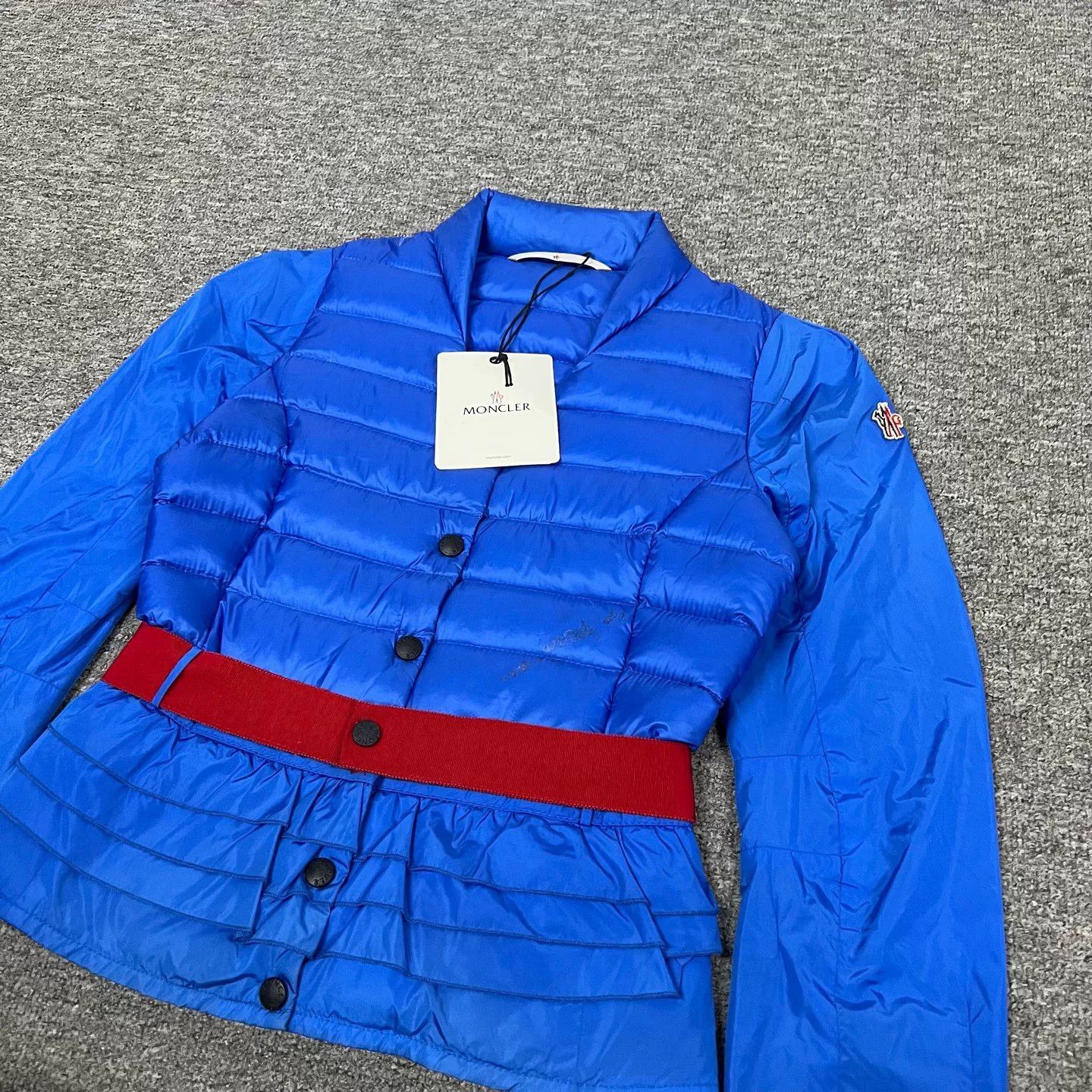 Moncler Moncler Thin Badge Logo Belt Down Jacket Size XS / US 0-2 / IT 36-38 - 3 Thumbnail