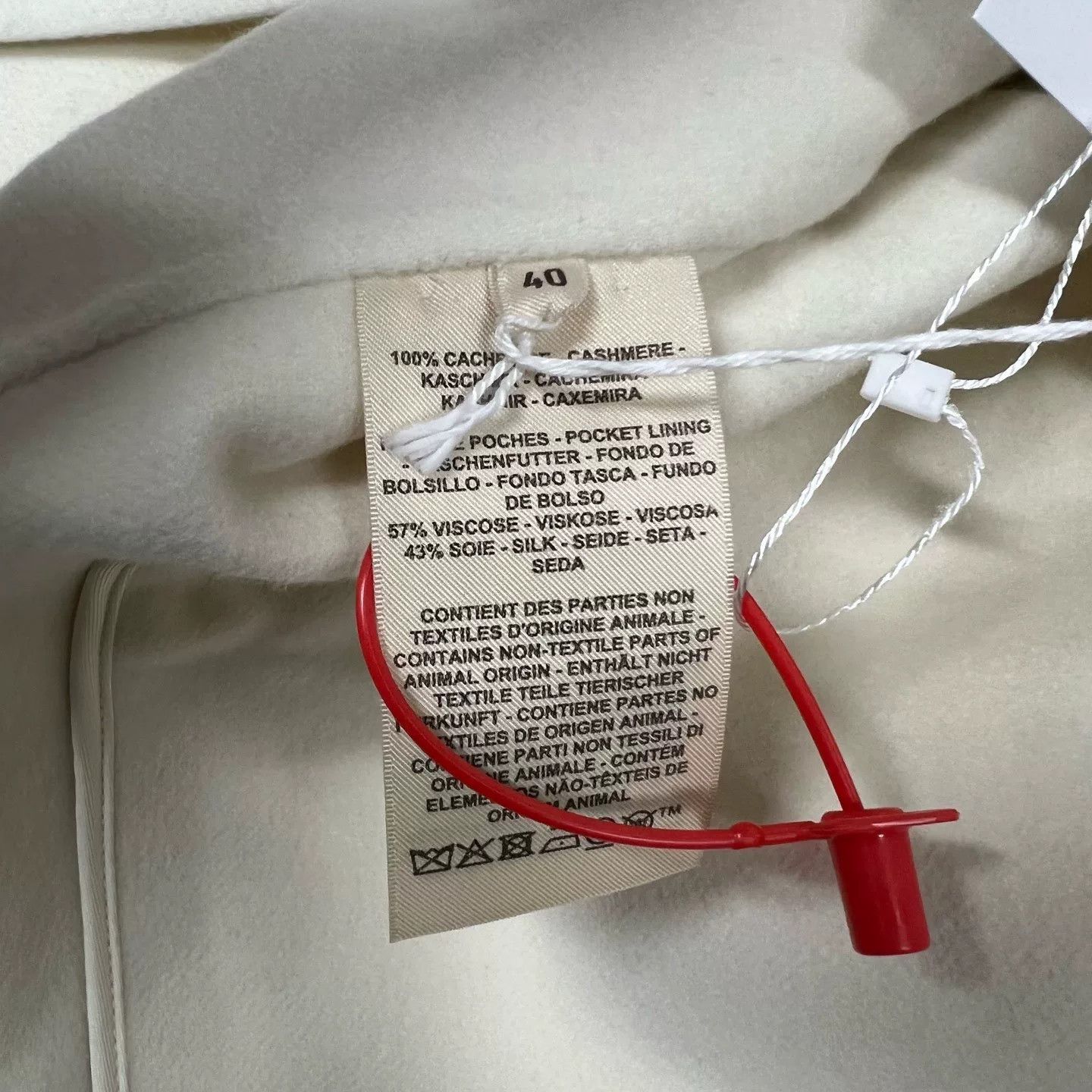 Hermes Hermes 2025 Cashmere Three-Button Lapel Coat Size S / US 4 / IT 40 - 7 Thumbnail