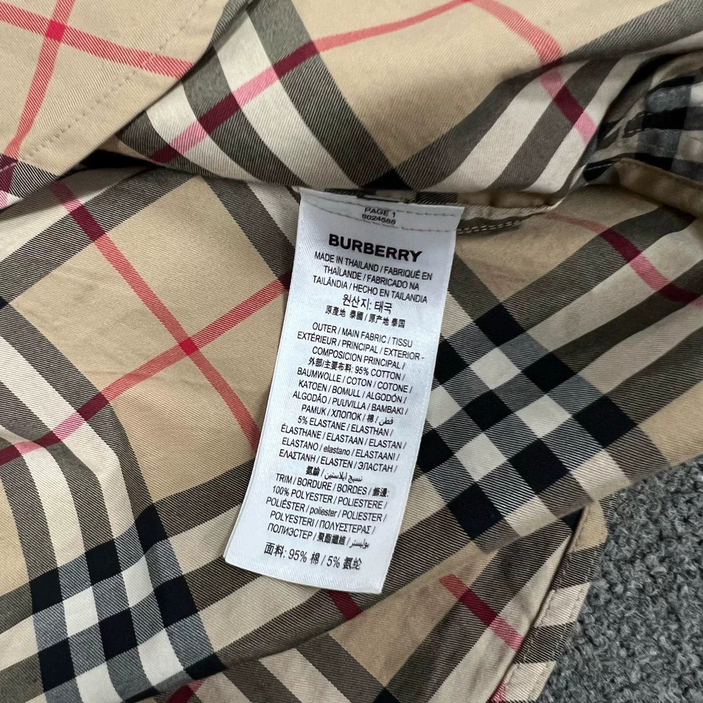 Burberry Burberry Classic Check Dress Shirt Size XS / US 0-2 / IT 36-38 - 6 Thumbnail
