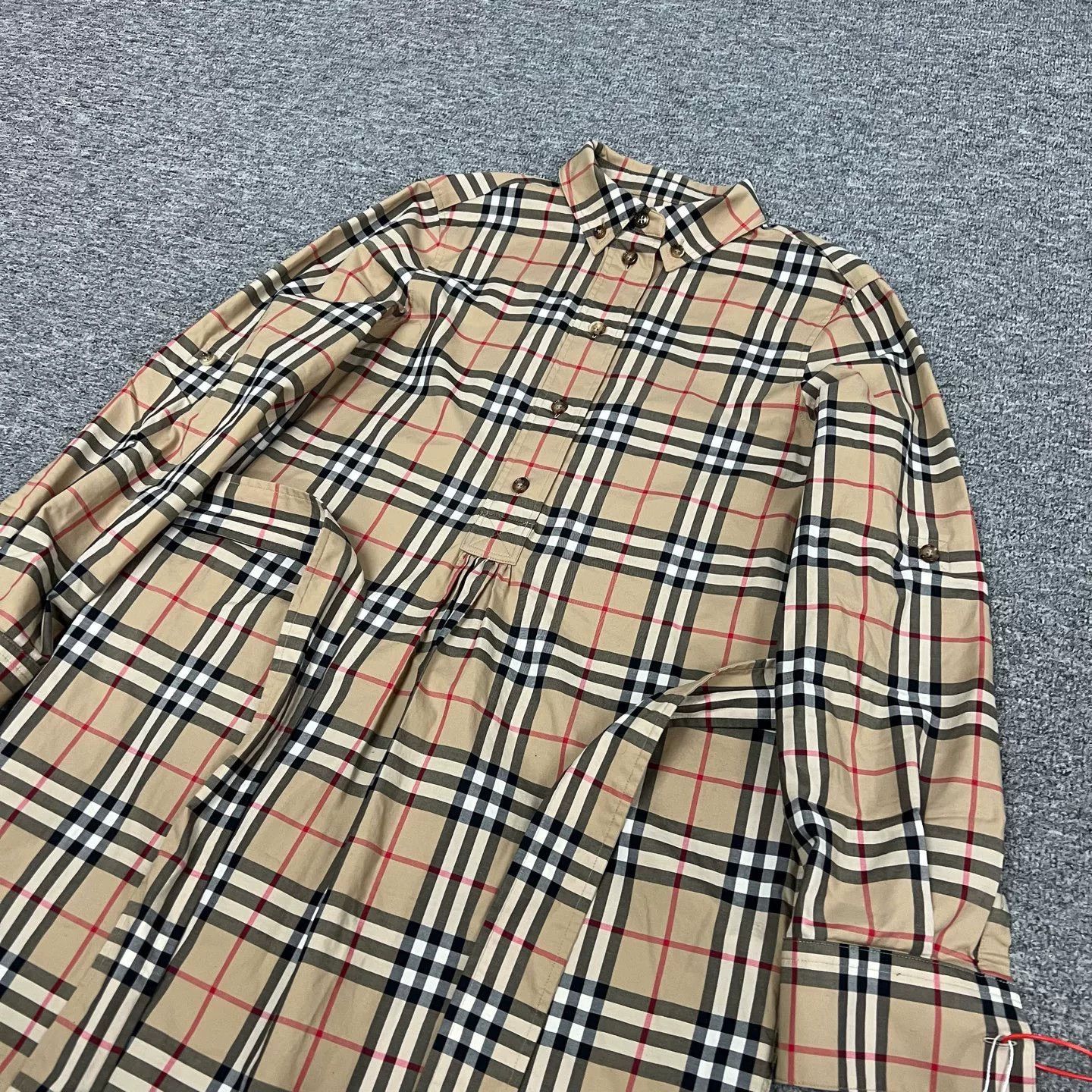 Burberry Burberry Classic Check Dress Shirt Size XS / US 0-2 / IT 36-38 - 4 Thumbnail