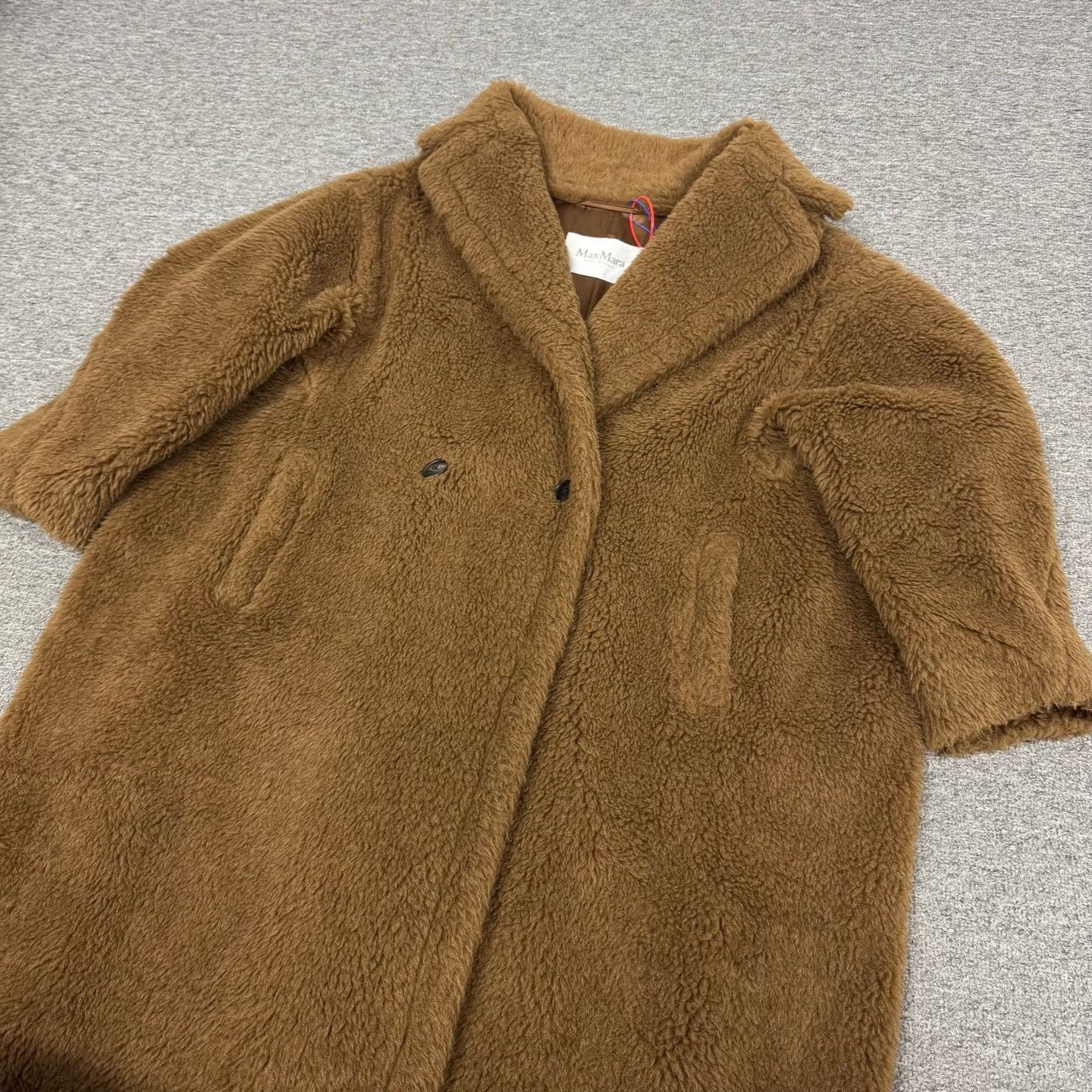 Max Mara MaxMara Alpaca Wool Mid-Length Coat Size M / US 6-8 / IT 42-44 - 3 Thumbnail