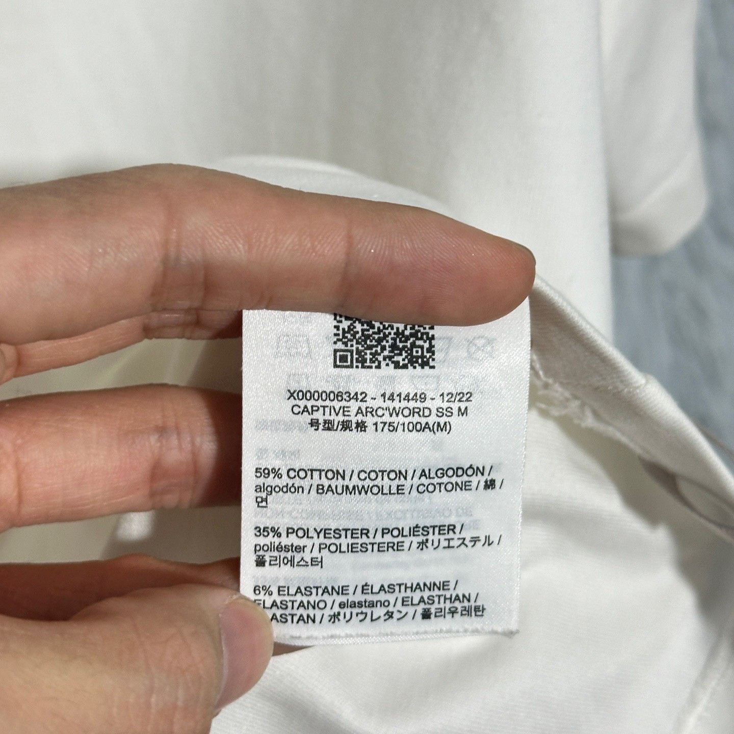 Arc'teryx Arcteryx Captive Arc'Word Logo Short Sleeve T-Shirt Size US M / EU 48-50 / 2 - 6 Thumbnail