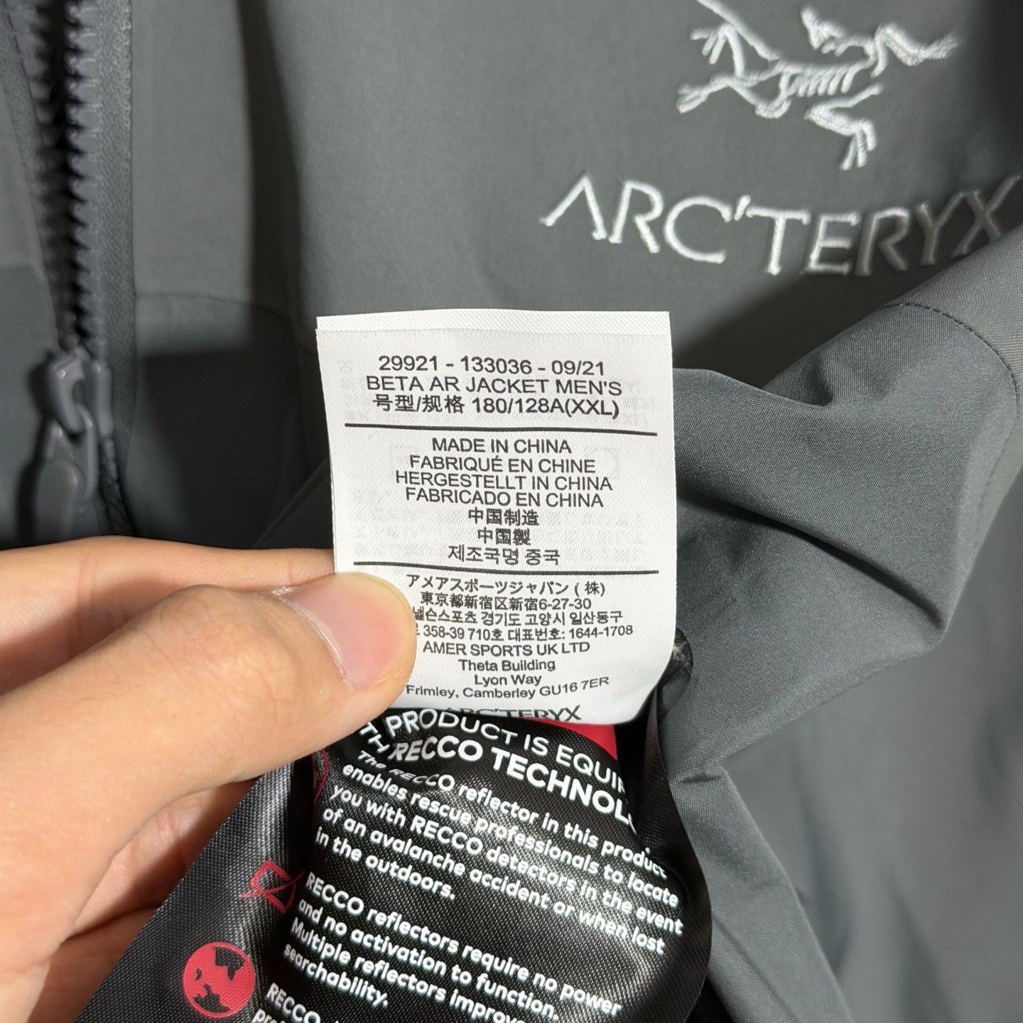 Arc'teryx Arcteryx Beta AR Jacket Size US XXL / EU 58 / 5 - 9 Thumbnail
