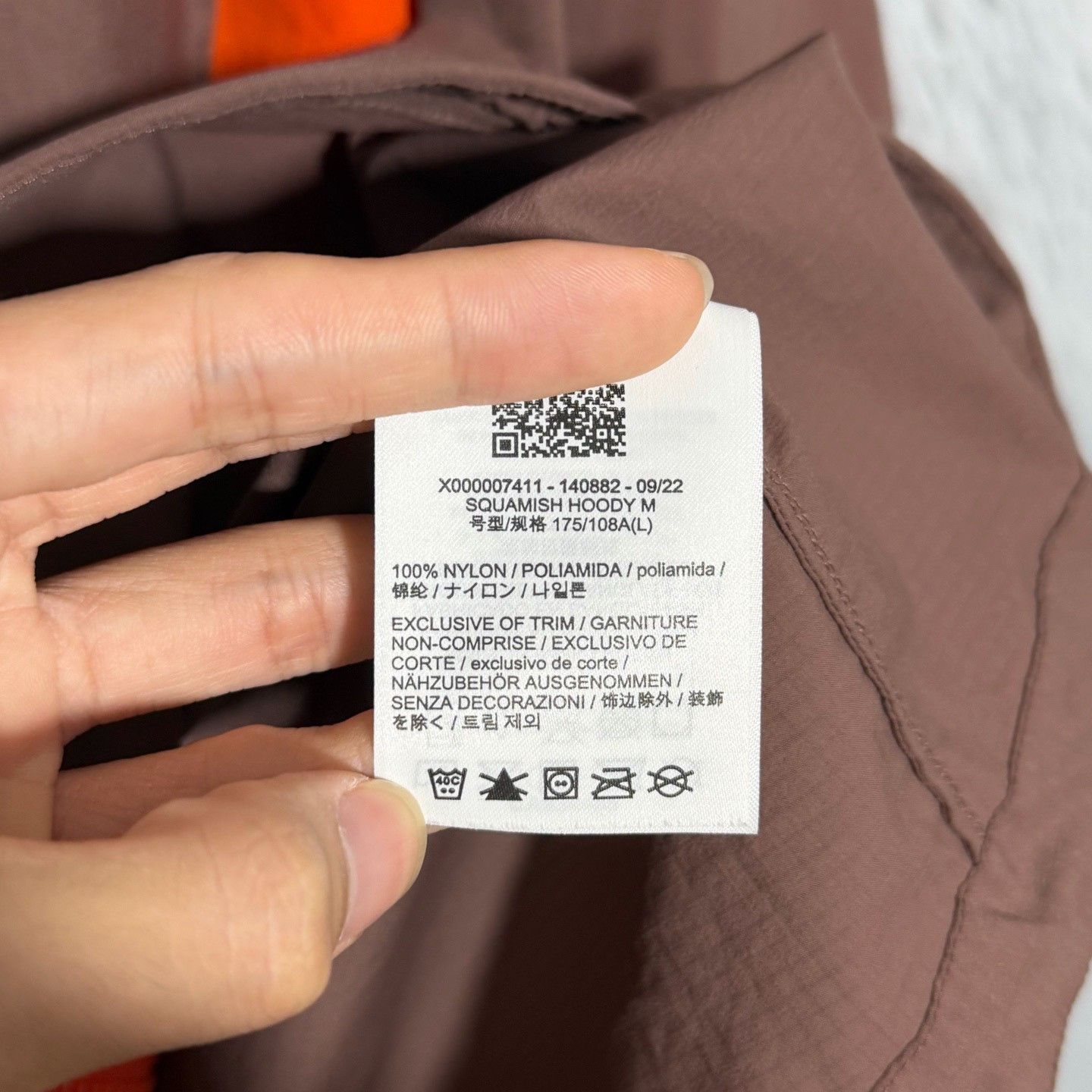 Arc'teryx Arcteryx Squamish Hoody Wind Shell Size US L / EU 52-54 / 3 - 6 Thumbnail