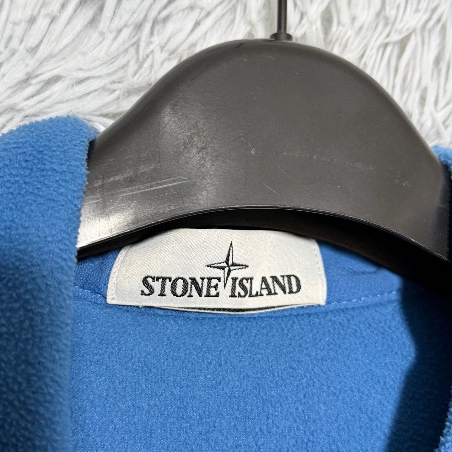 Stone Island Stone Island Blue Softshell Hooded Jacket S Size US S / EU 44-46 / 1 - 5 Thumbnail