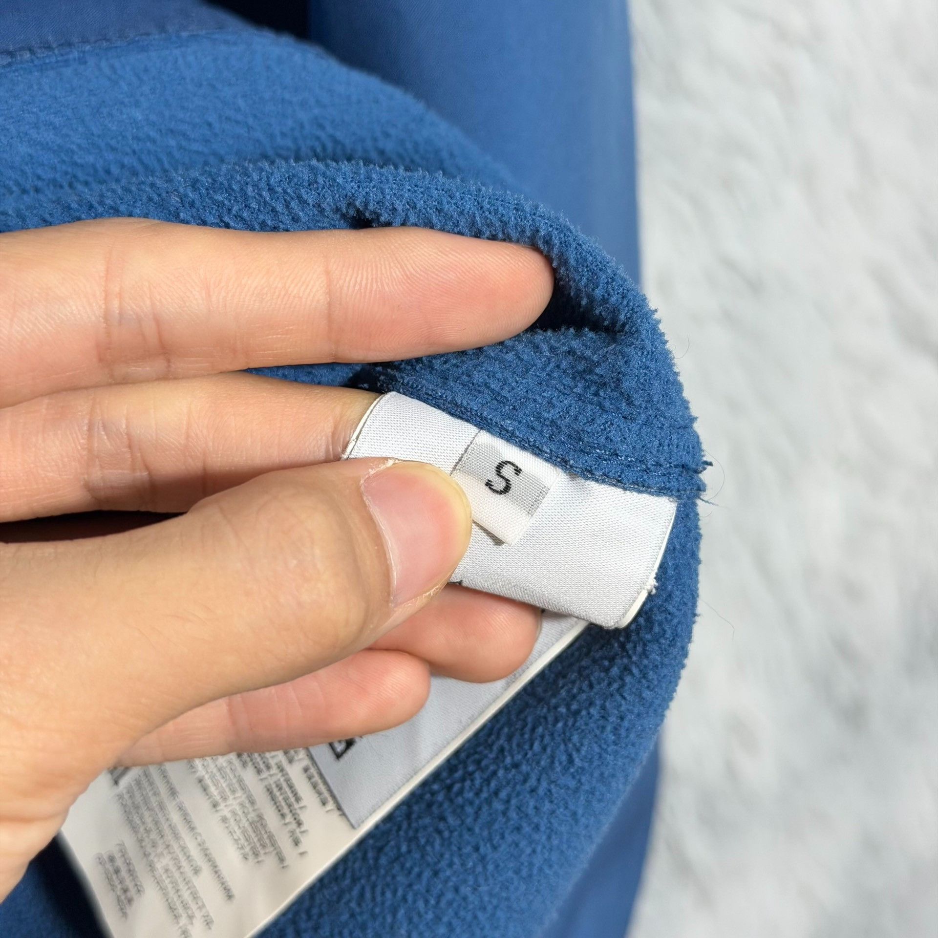 Stone Island Stone Island Blue Softshell Hooded Jacket S Size US S / EU 44-46 / 1 - 8 Thumbnail