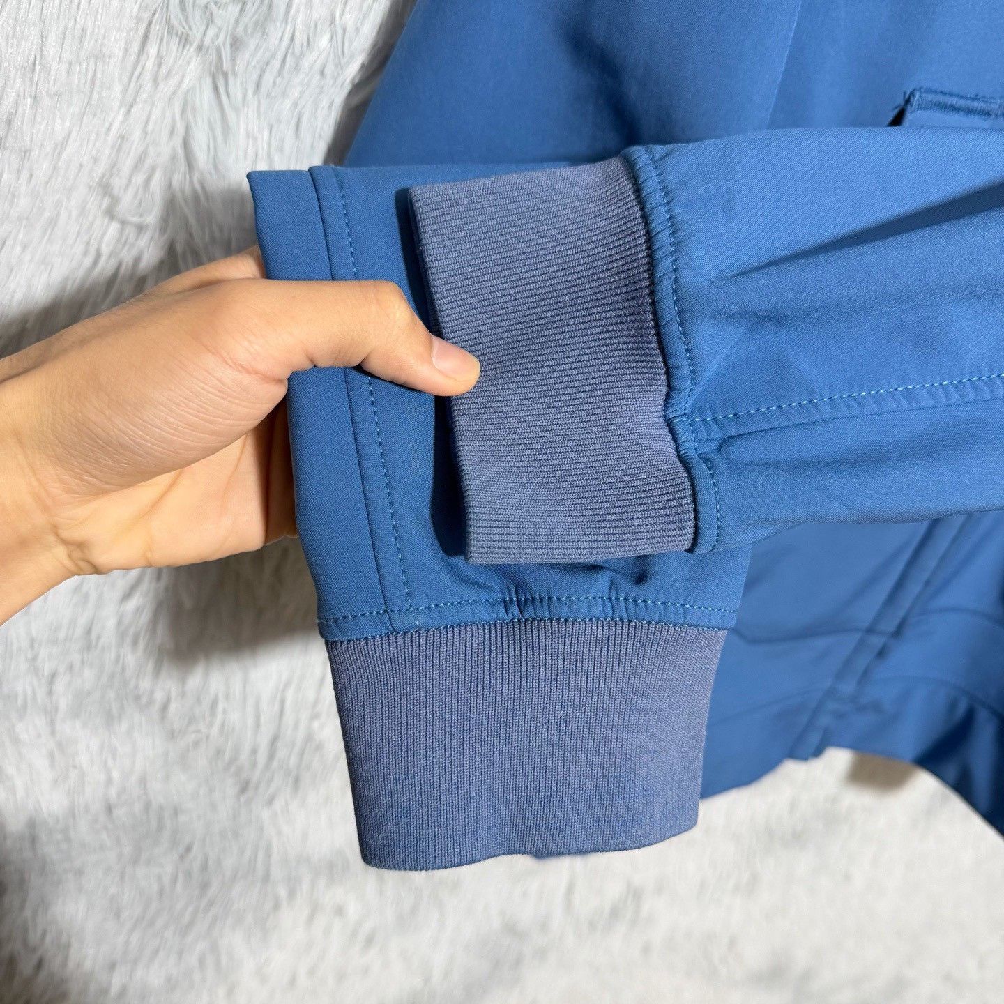 Stone Island Stone Island Blue Softshell Hooded Jacket S Size US S / EU 44-46 / 1 - 7 Thumbnail