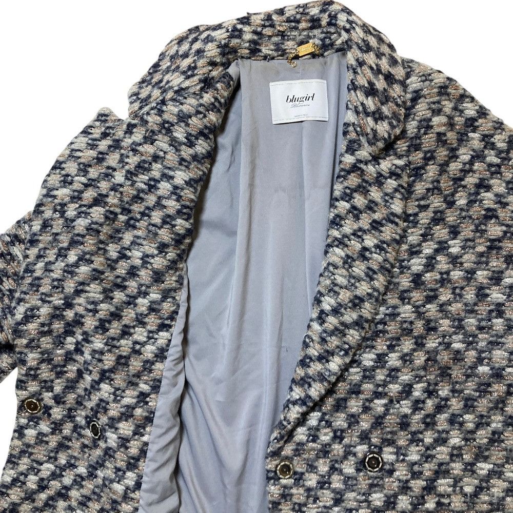 Other Other Blugirl Tweed Chester Coat Textile Outerwear DUTY FREE for USA Size ONE SIZE - 3 Thumbnail