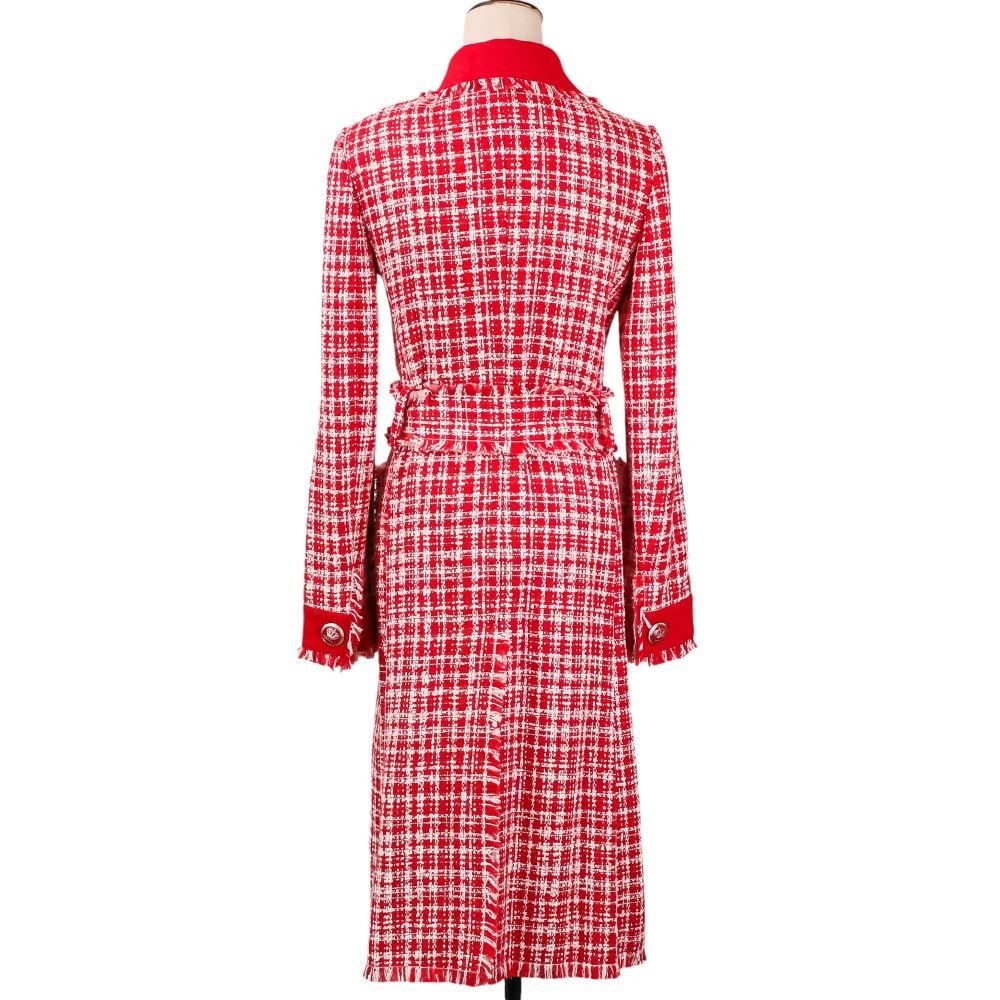 Dolce & Gabbana Dolce & Gabbana Dolce&Gabbana Tweed Coat Textile Outerwear DUTY FREE for USA Size ONE SIZE - 4 Thumbnail