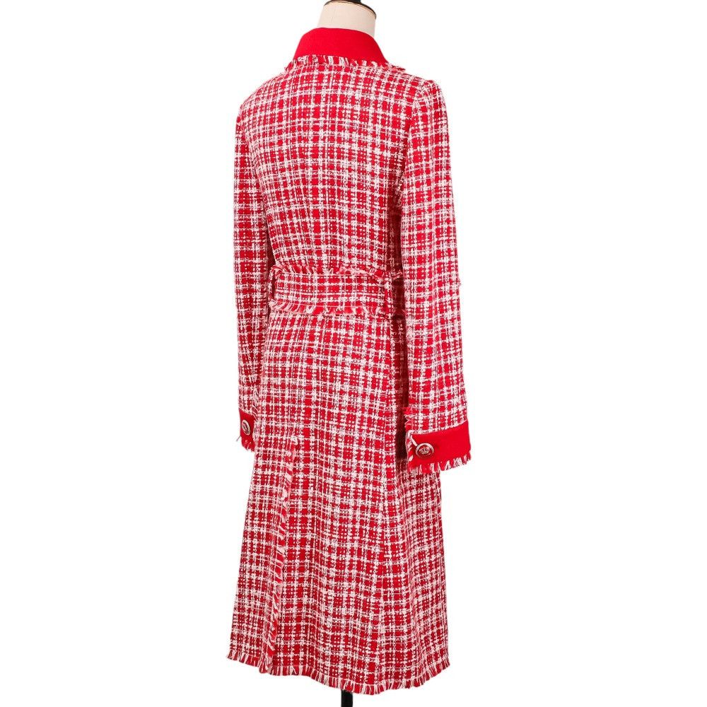 Dolce & Gabbana Dolce & Gabbana Dolce&Gabbana Tweed Coat Textile Outerwear DUTY FREE for USA Size ONE SIZE - 5 Thumbnail