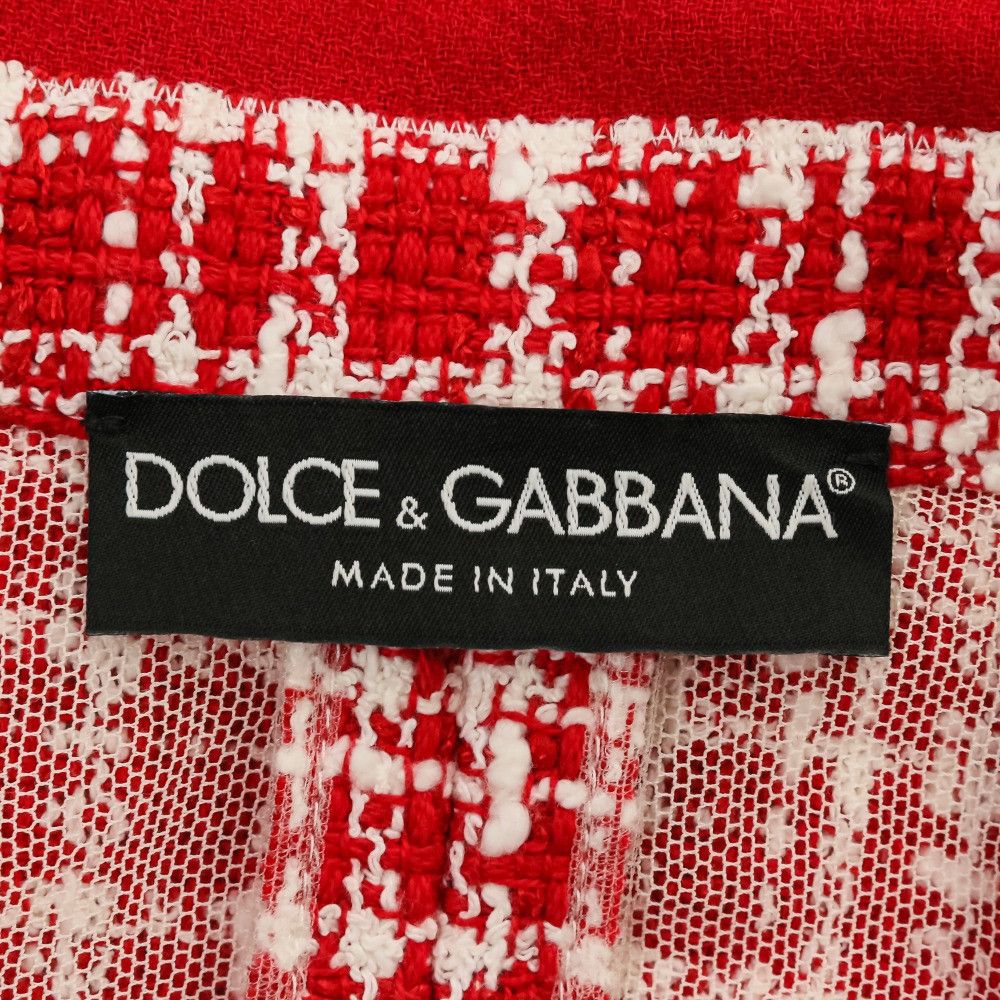 Dolce & Gabbana Dolce & Gabbana Dolce&Gabbana Tweed Coat Textile Outerwear DUTY FREE for USA Size ONE SIZE - 12 Thumbnail