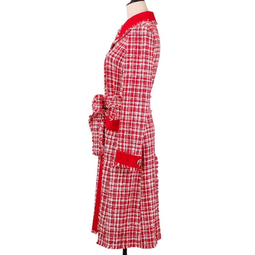 Dolce & Gabbana Dolce & Gabbana Dolce&Gabbana Tweed Coat Textile Outerwear DUTY FREE for USA Size ONE SIZE - 3 Thumbnail