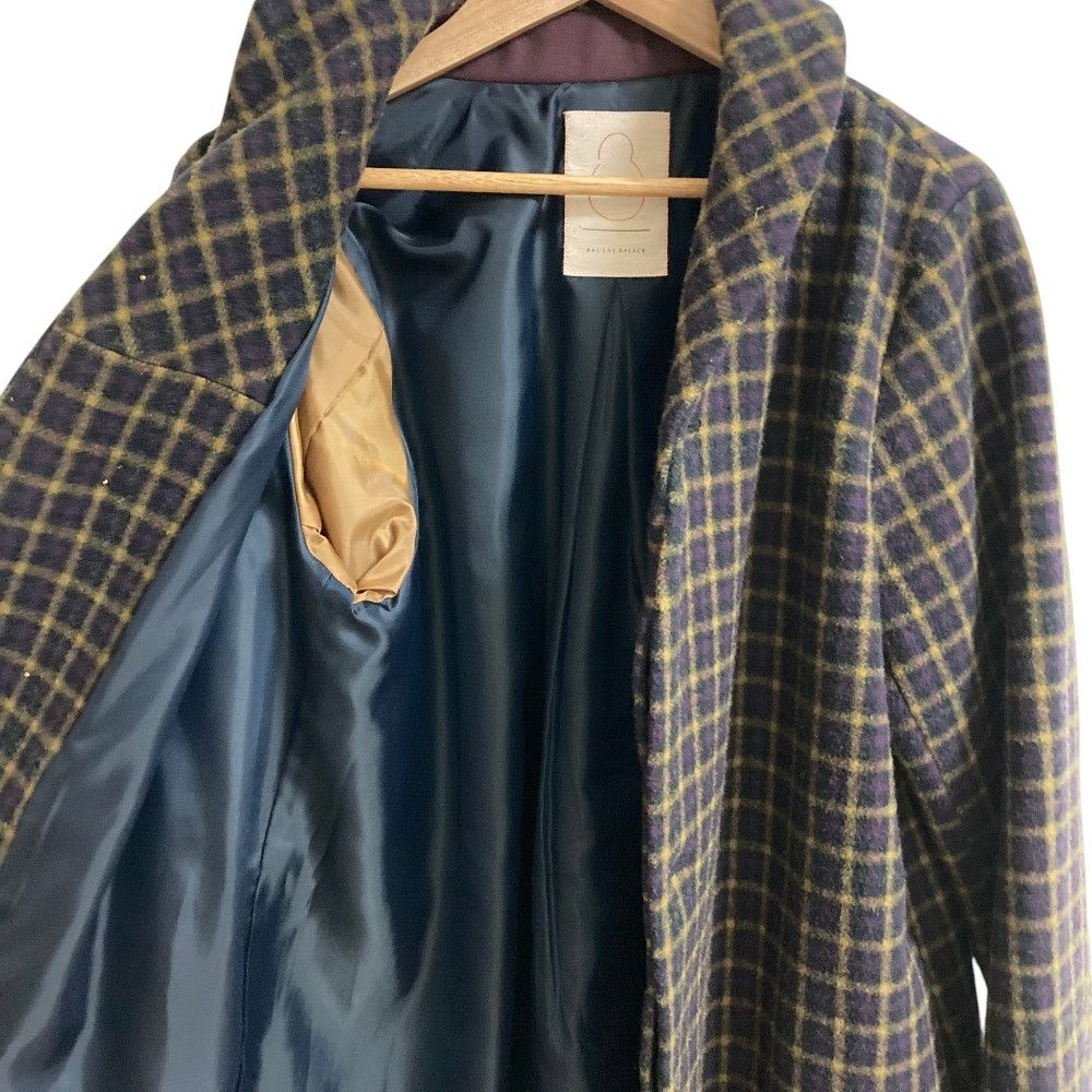 Other Other Pal’las Palace Check Wool Coat Textile Outerwear DUTY FREE for USA Size ONE SIZE - 4 Thumbnail