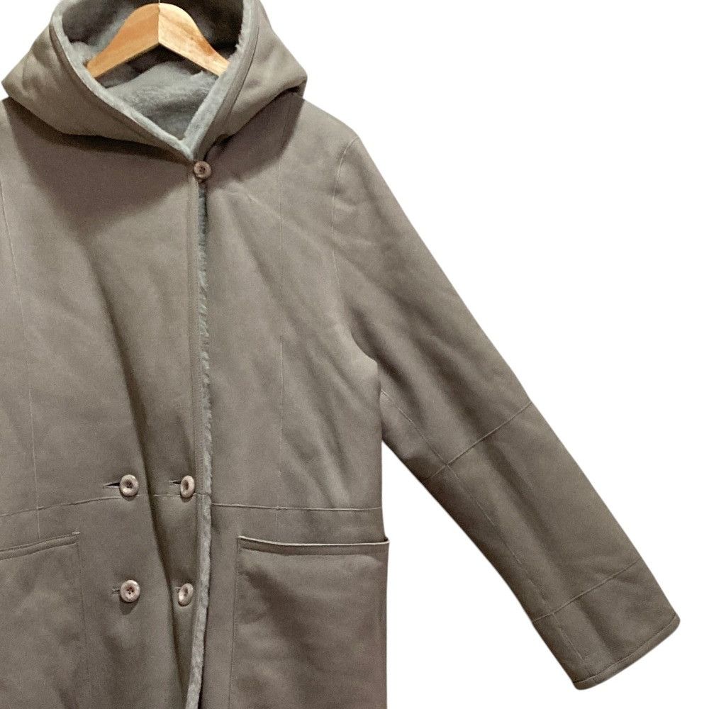 Other Other Pelley Lusso Shearling Reversible Coat Leather Outerwear DUTY FREE for USA Size ONE SIZE - 3 Thumbnail