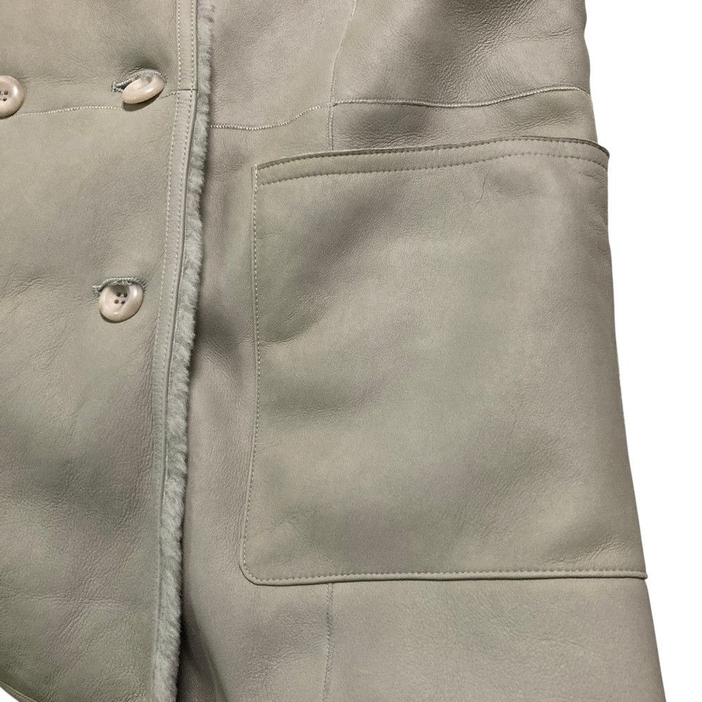 Other Other Pelley Lusso Shearling Reversible Coat Leather Outerwear DUTY FREE for USA Size ONE SIZE - 16 Thumbnail