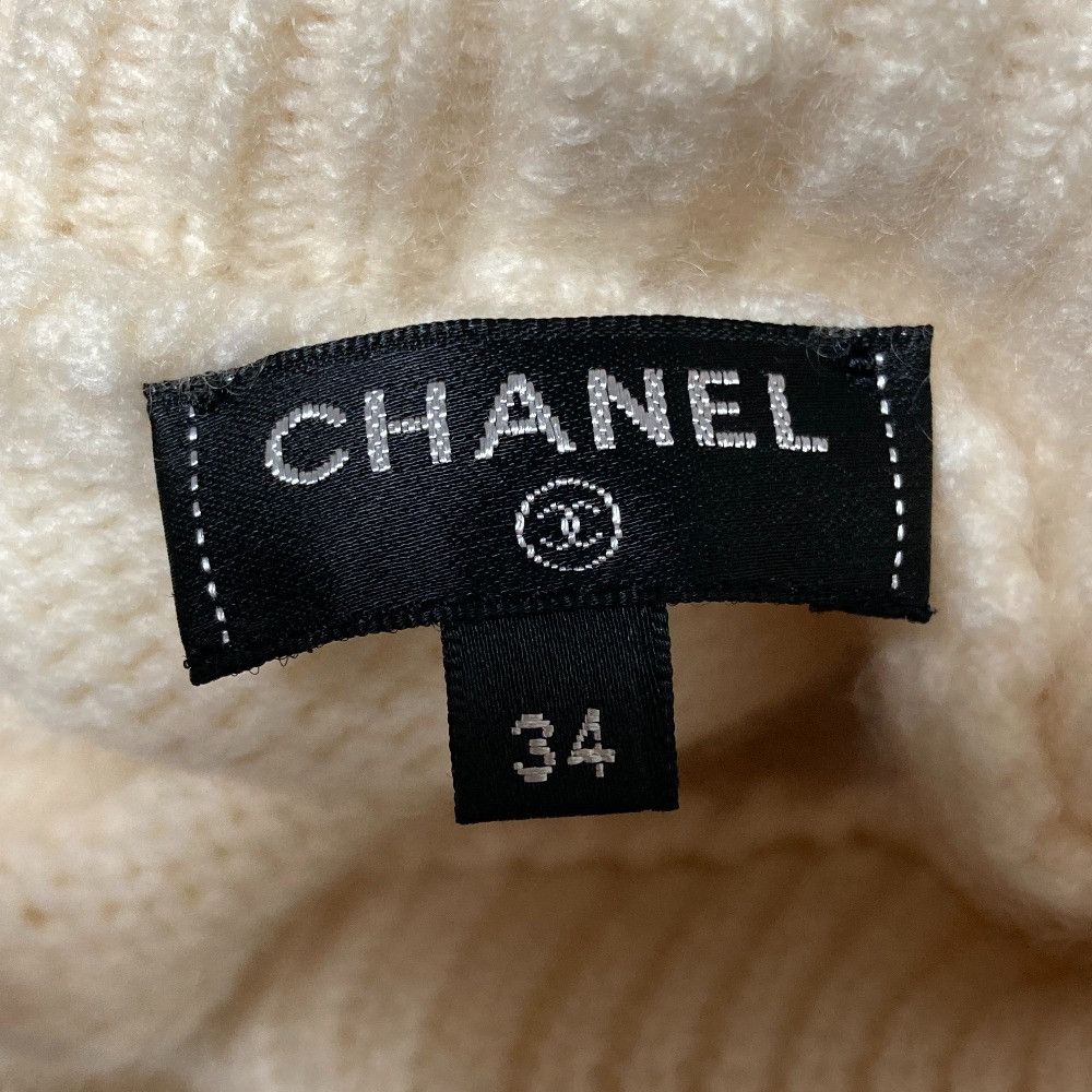 Chanel Chanel Chanel Knit Turtleneck Sweater Textile Tops DUTY FREE for USA Size ONE SIZE - 6 Thumbnail