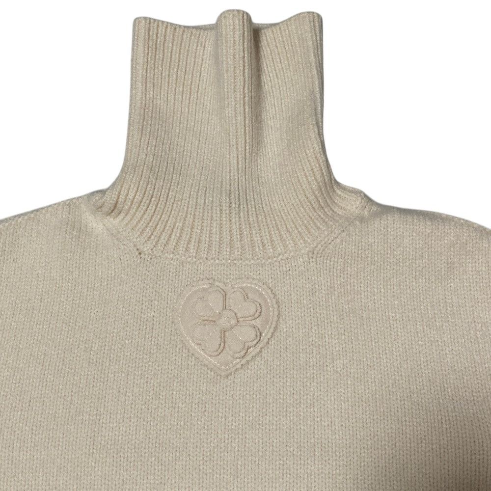 Chanel Chanel Chanel Knit Turtleneck Sweater Textile Tops DUTY FREE for USA Size ONE SIZE - 4 Thumbnail