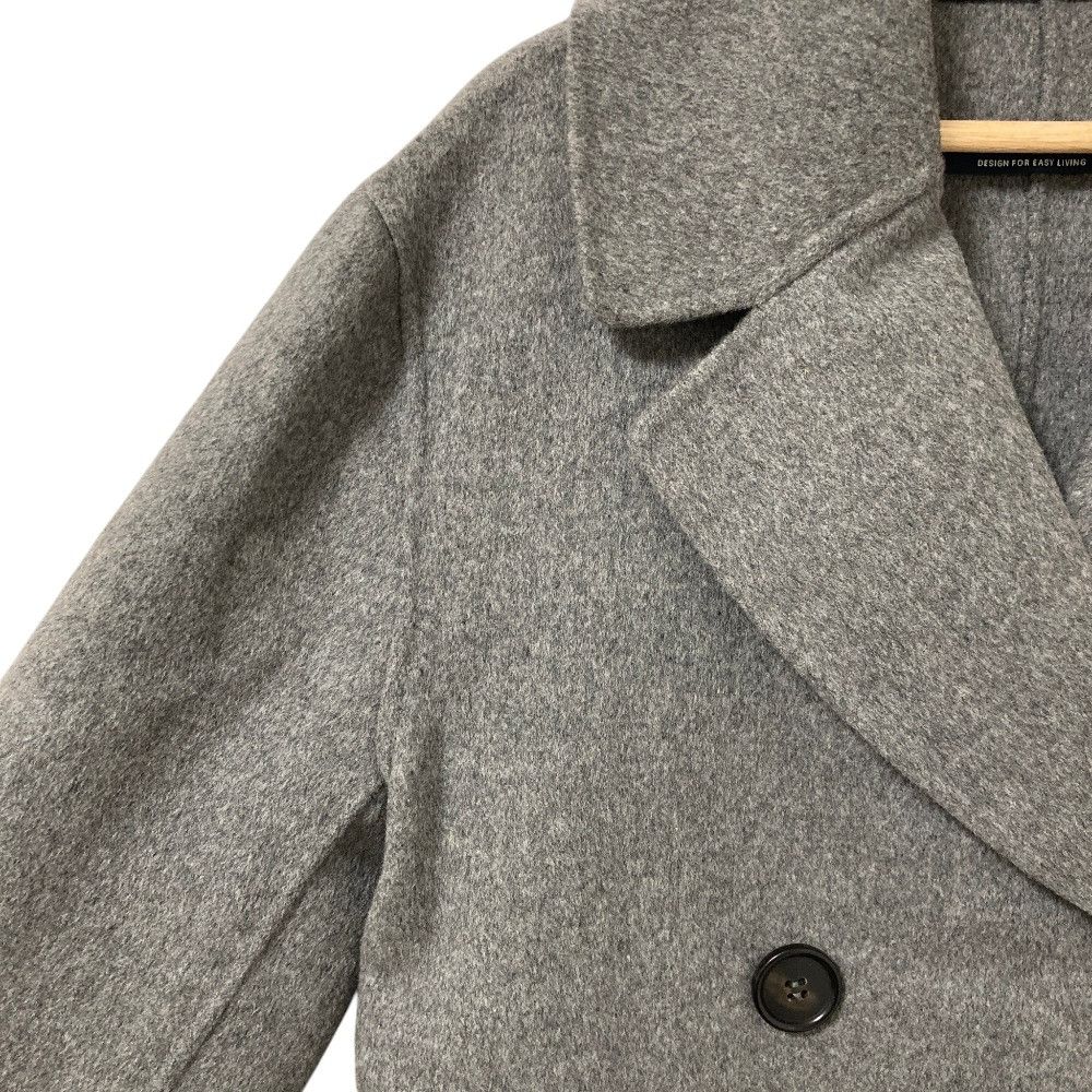 Max Mara Max Mara S Max Mara Cucito A Mano Wool Double Breasted Coat Textile Outerwear DUTY FREE for USA Size ONE SIZE - 5 Thumbnail