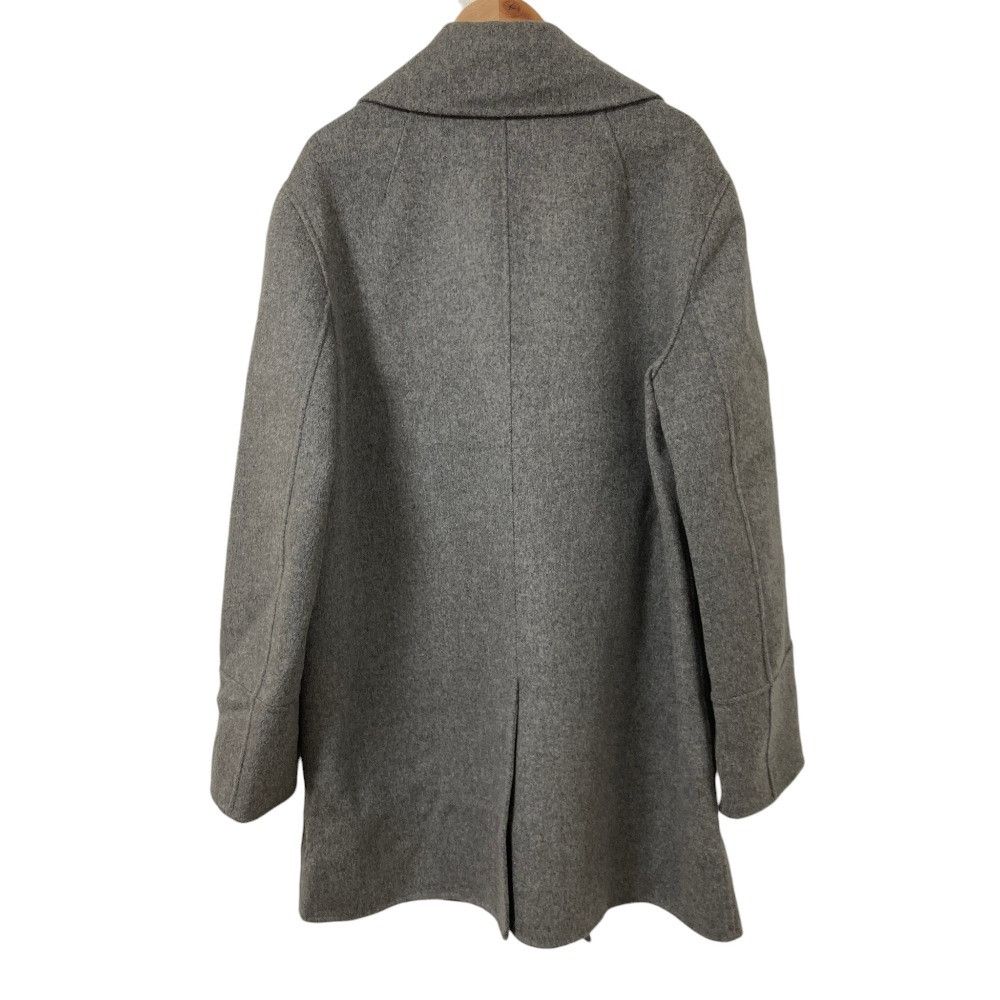 Max Mara Max Mara S Max Mara Cucito A Mano Wool Double Breasted Coat Textile Outerwear DUTY FREE for USA Size ONE SIZE - 2 Thumbnail