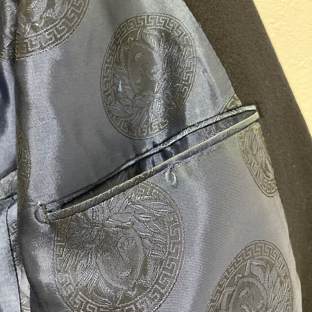 Versace Versace Gianni Versace cashmere wool long coat Textile Outerwear DUTY FREE for USA Size ONE SIZE - 11 Thumbnail