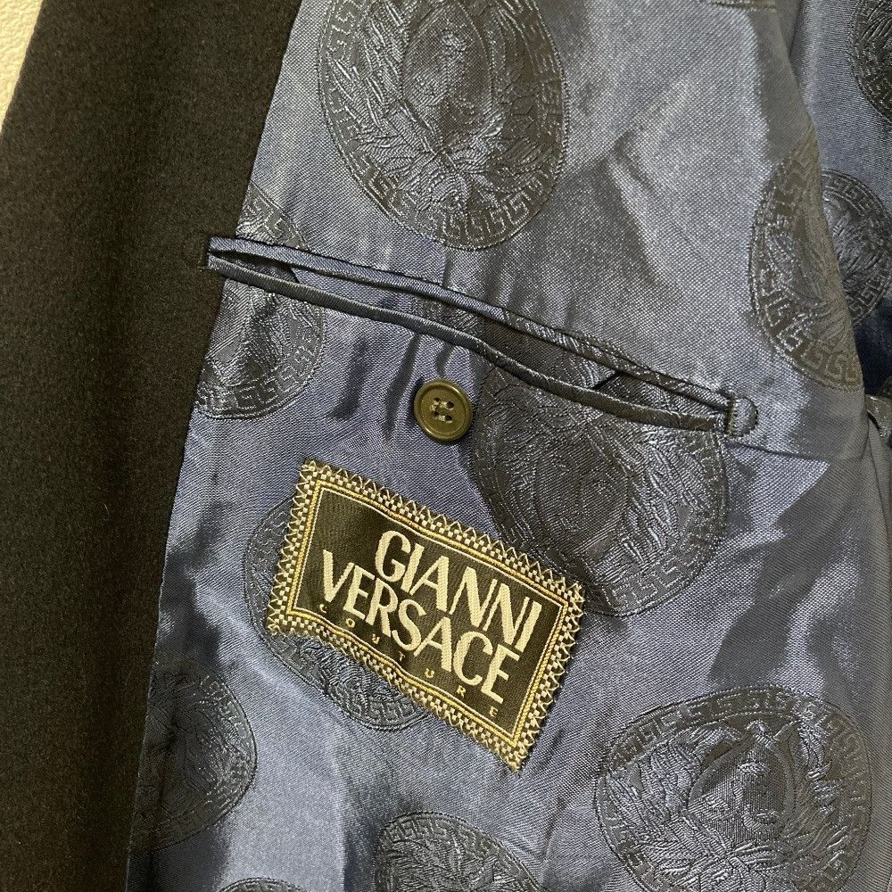 Versace Versace Gianni Versace cashmere wool long coat Textile Outerwear DUTY FREE for USA Size ONE SIZE - 10 Thumbnail