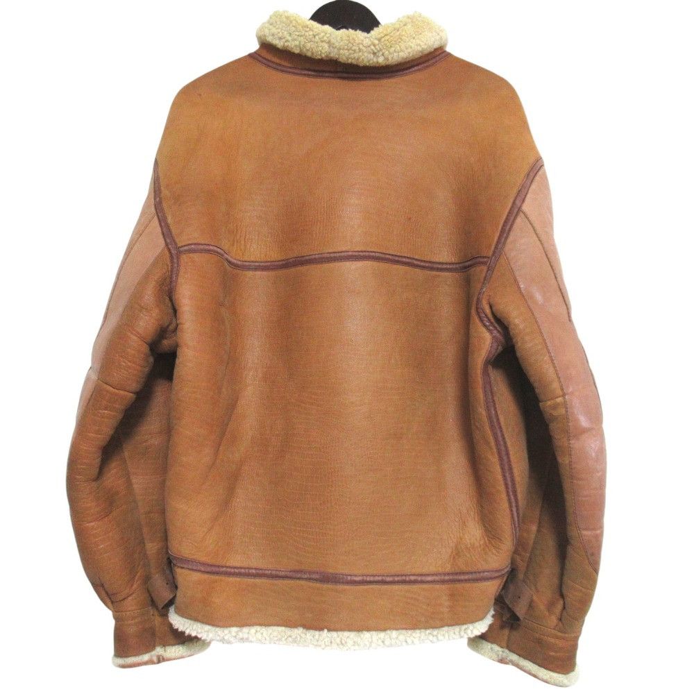 Emporio Armani Emporio Armani Emporio Armani Shearling Flight Jacket Fur Outerwear DUTY FREE for USA Size ONE SIZE - 6 Thumbnail