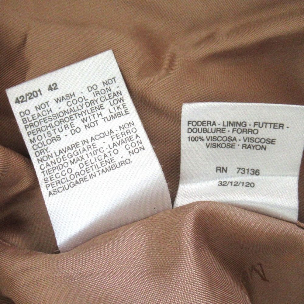 Max Mara Max Mara MaxMara Camel Long Coat Textile Outerwear DUTY FREE for USA Size ONE SIZE - 6 Thumbnail
