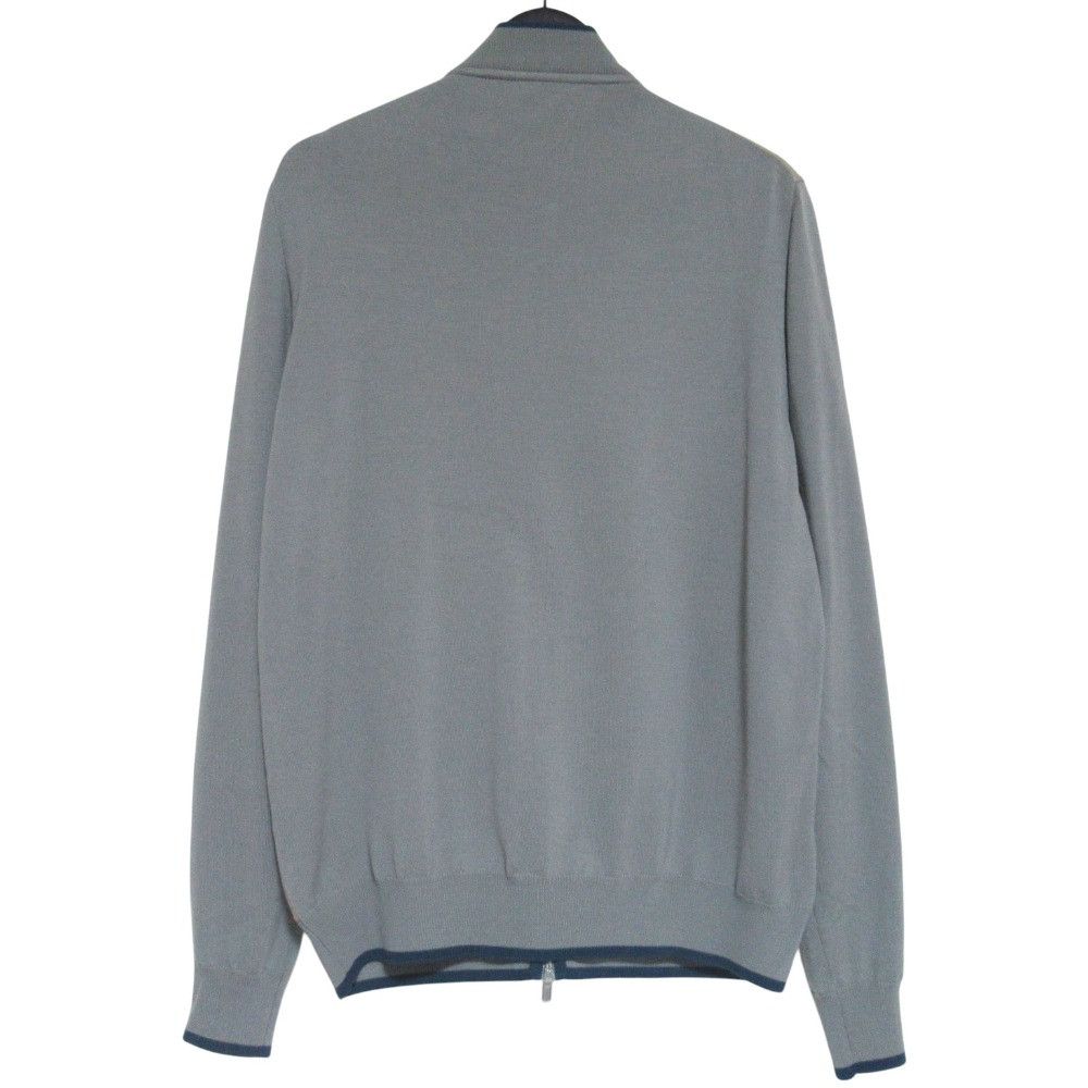 Hermes Hermes Hermes Goatskin Knit Zip Jacket Leather Outerwear DUTY FREE for USA Size ONE SIZE - 2 Thumbnail