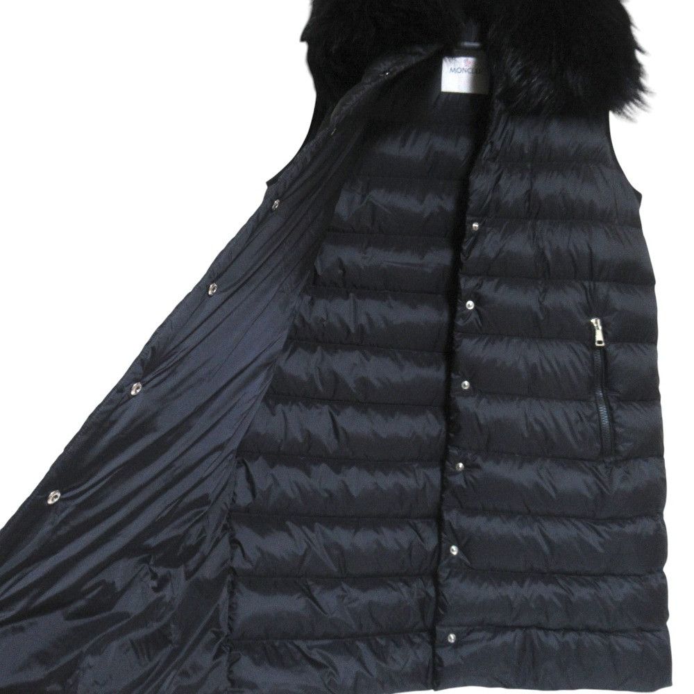 Moncler Moncler Moncler Long Down Vest Textile Outerwear DUTY FREE for USA Size ONE SIZE - 4 Thumbnail