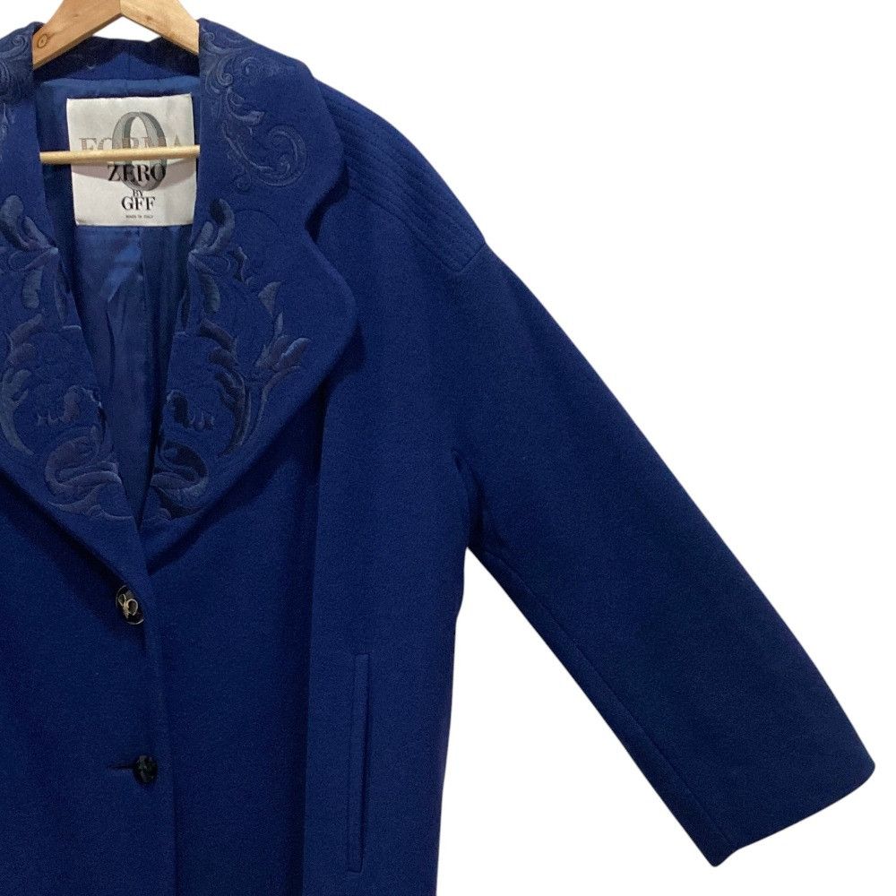Other Other Gianfranco Ferre Embroidery Collar Wool Coat Textile Outerwear DUTY FREE for USA Size ONE SIZE - 3 Thumbnail