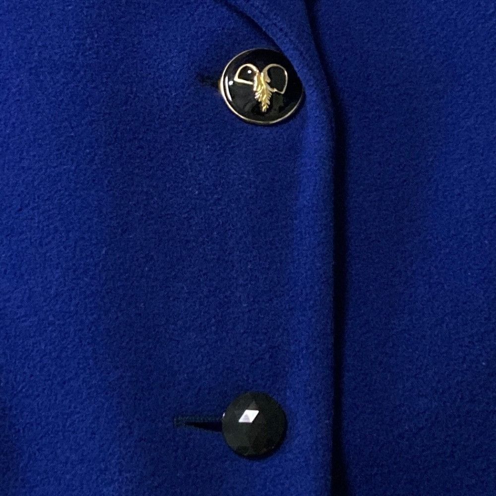 Other Other Gianfranco Ferre Embroidery Collar Wool Coat Textile Outerwear DUTY FREE for USA Size ONE SIZE - 5 Thumbnail