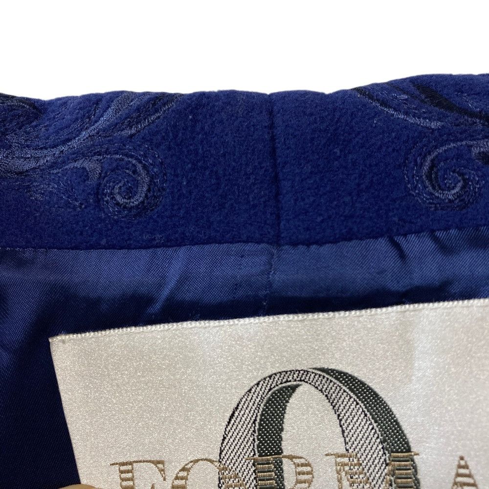 Other Other Gianfranco Ferre Embroidery Collar Wool Coat Textile Outerwear DUTY FREE for USA Size ONE SIZE - 12 Thumbnail