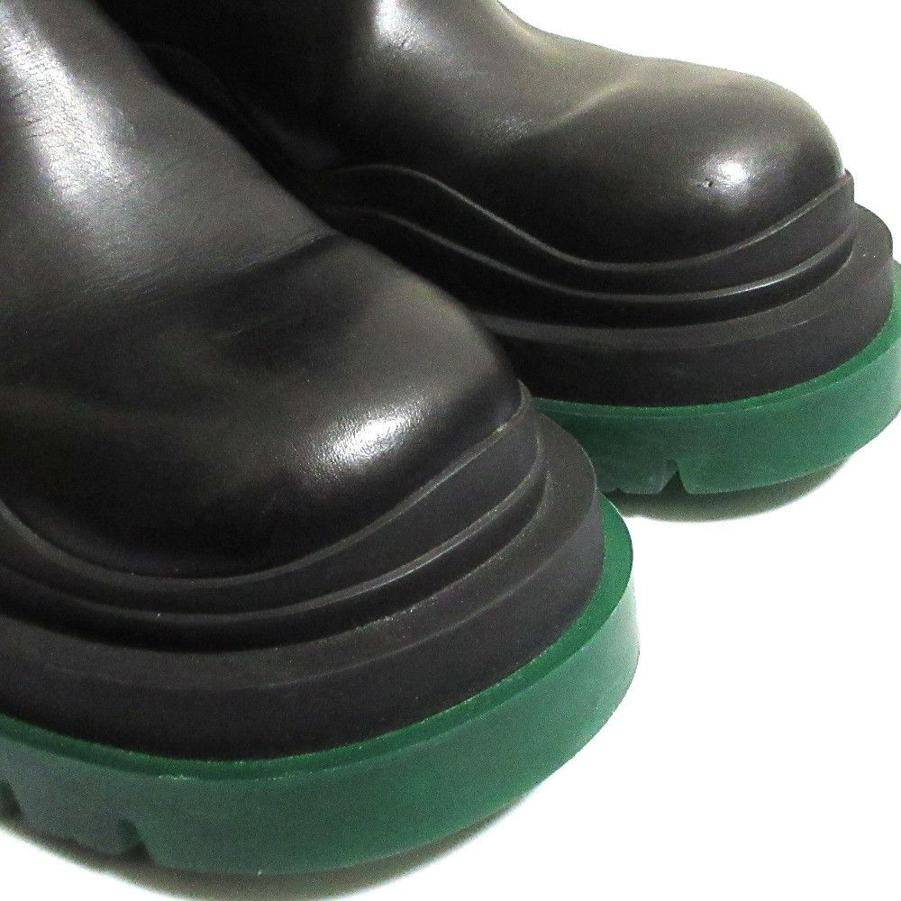 Bottega Veneta Bottega Veneta Bottega Veneta The Tire Leather Chelsea Boots Leather Shoes DUTY FREE for USA Size ONE SIZE - 6 Thumbnail