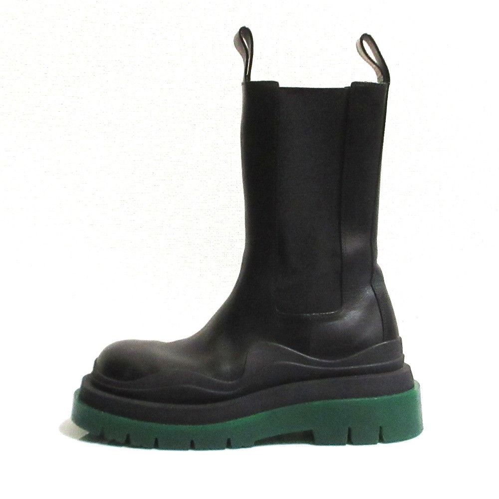 Bottega Veneta Bottega Veneta Bottega Veneta The Tire Leather Chelsea Boots Leather Shoes DUTY FREE for USA Size ONE SIZE - 3 Thumbnail