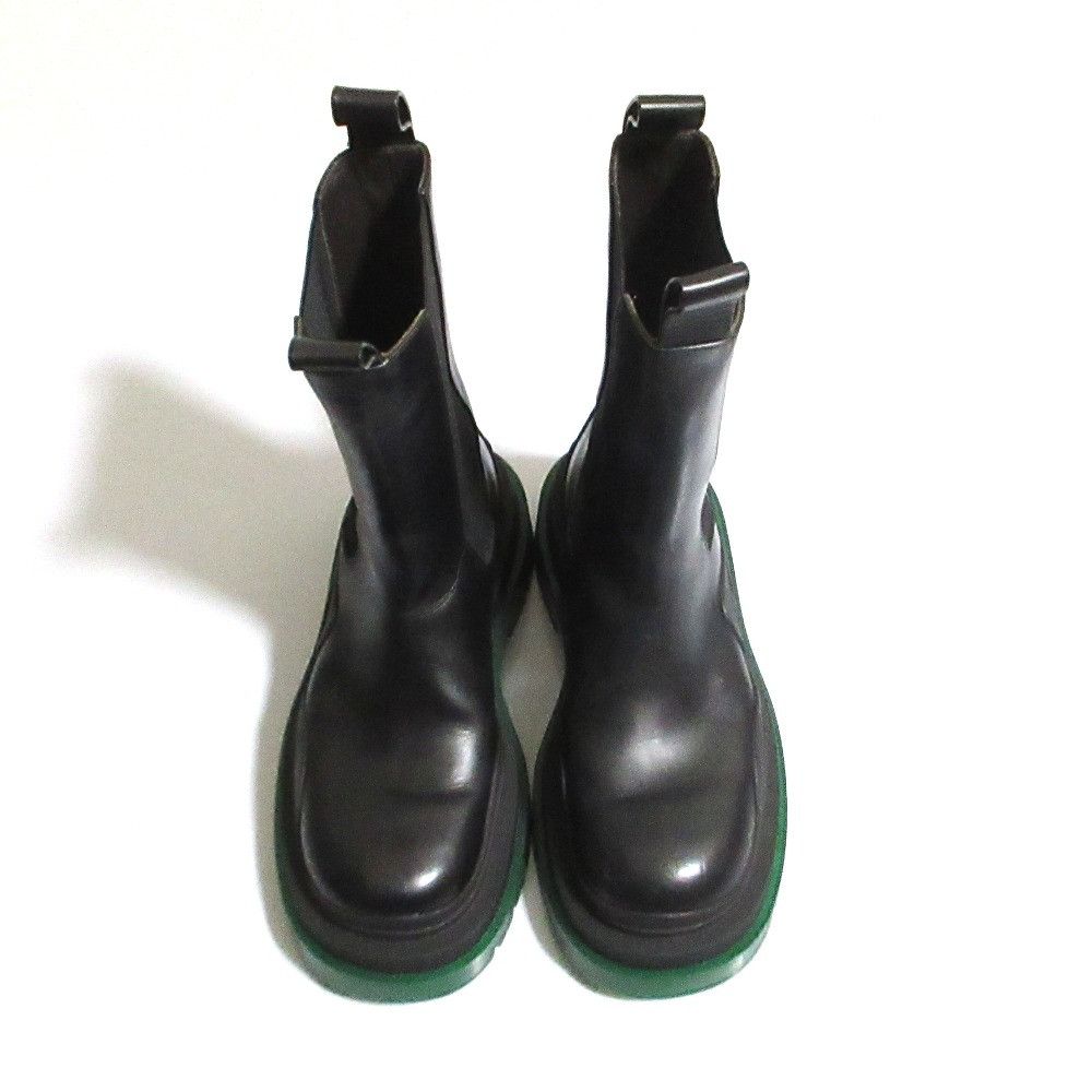Bottega Veneta Bottega Veneta Bottega Veneta The Tire Leather Chelsea Boots Leather Shoes DUTY FREE for USA Size ONE SIZE - 5 Thumbnail