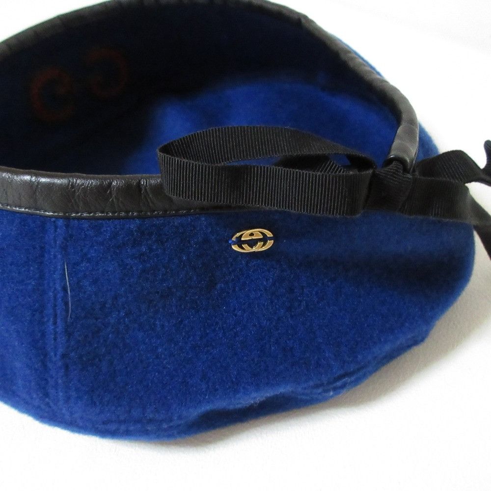 Gucci Gucci Gucci Interlocking G Beret Textile Hats DUTY FREE for USA Size ONE SIZE - 5 Thumbnail