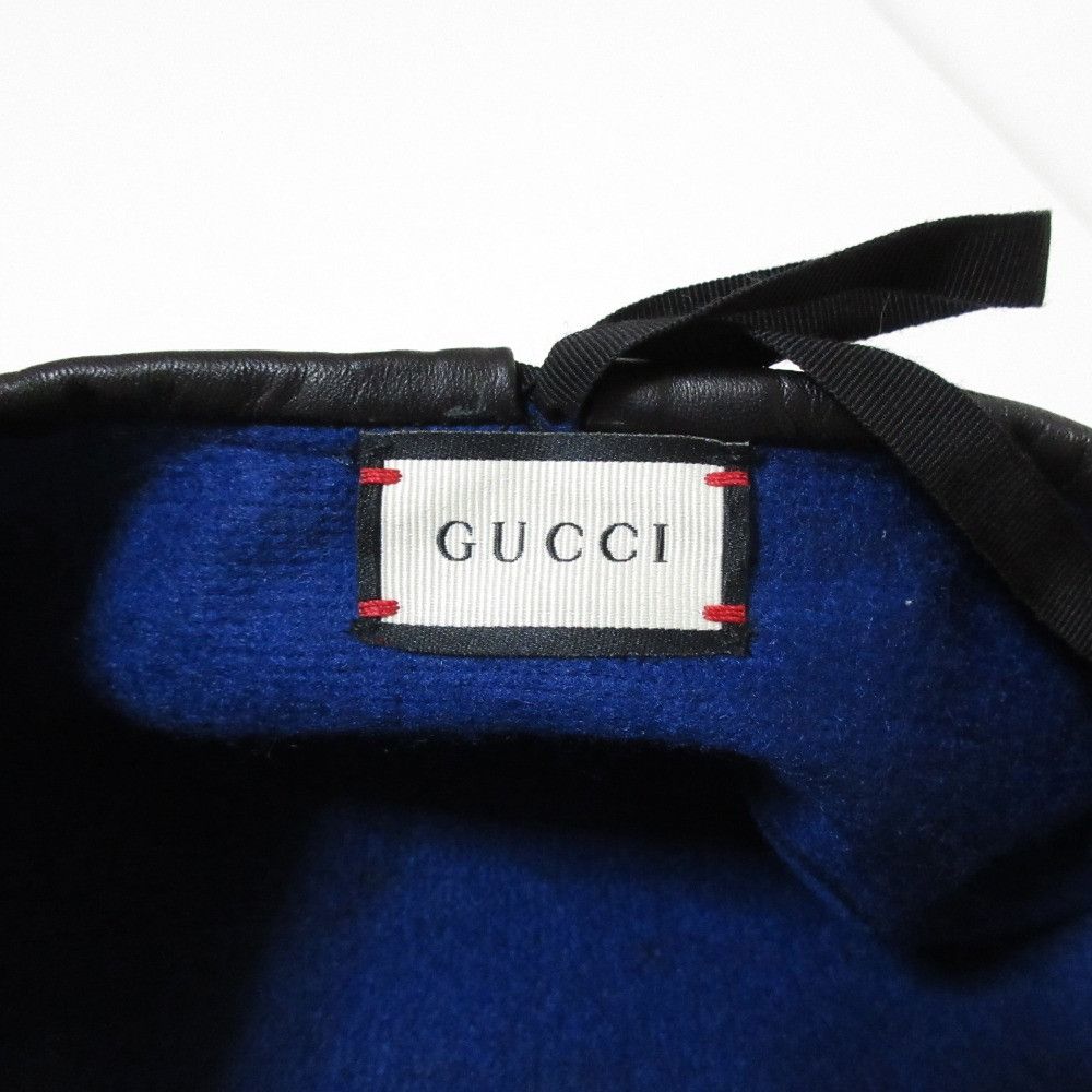 Gucci Gucci Gucci Interlocking G Beret Textile Hats DUTY FREE for USA Size ONE SIZE - 7 Thumbnail