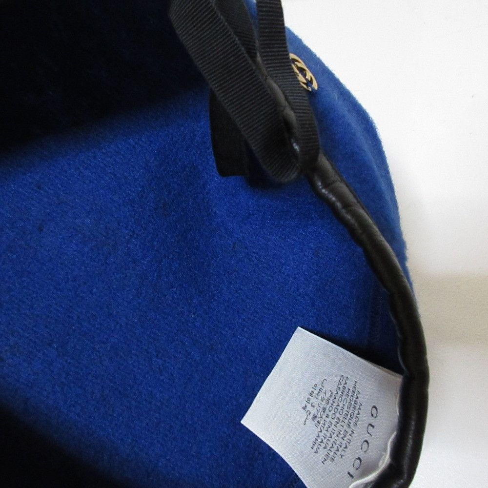 Gucci Gucci Gucci Interlocking G Beret Textile Hats DUTY FREE for USA Size ONE SIZE - 13 Thumbnail