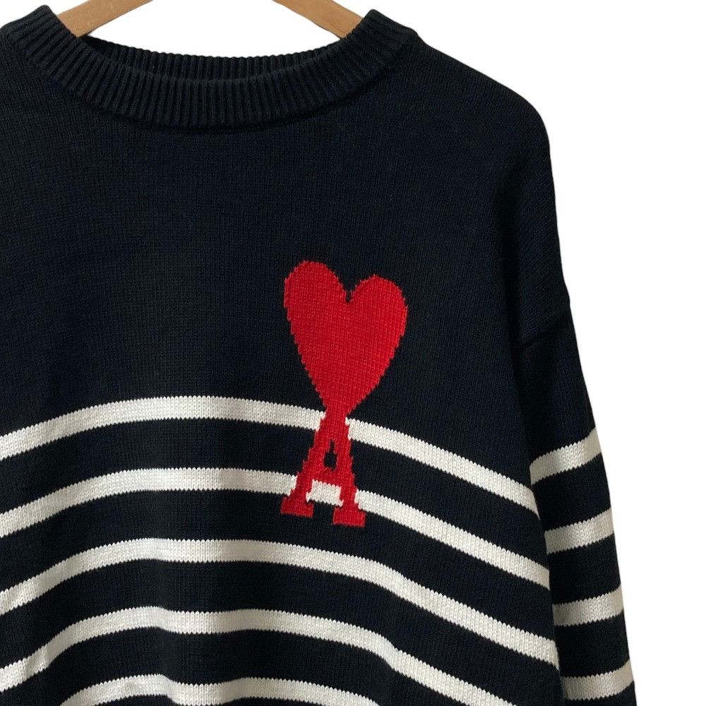AMI Ami AMI PARIS Knit Sweater Textile Tops DUTY FREE for USA Size ONE SIZE - 2 Thumbnail