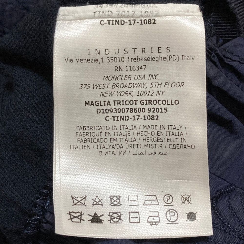 Moncler Moncler Moncler MAGLIA TRICOT GIRLOCOLLO Knit Top Textile Tops DUTY FREE for USA Size ONE SIZE - 6 Thumbnail