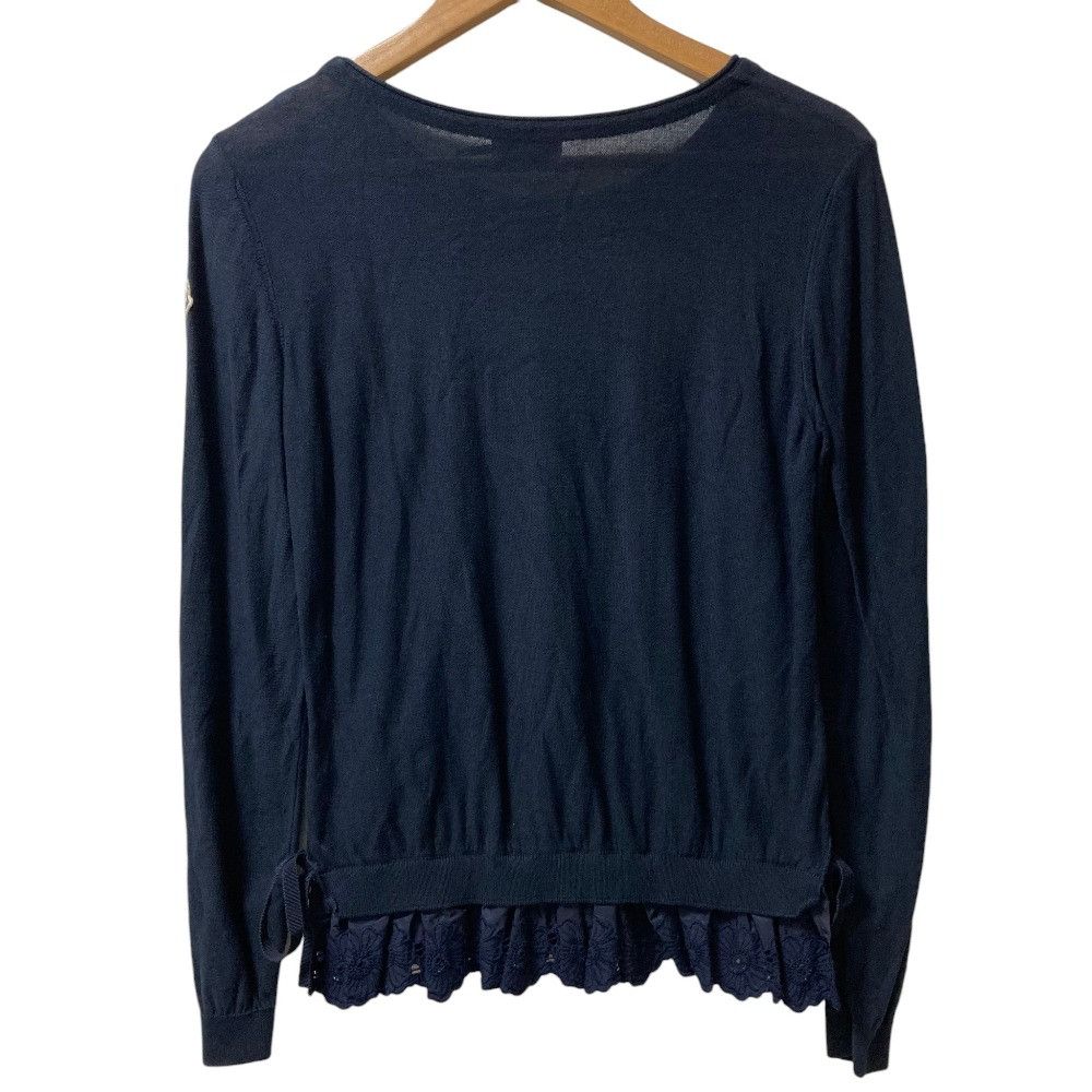 Moncler Moncler Moncler MAGLIA TRICOT GIRLOCOLLO Knit Top Textile Tops DUTY FREE for USA Size ONE SIZE - 3 Thumbnail
