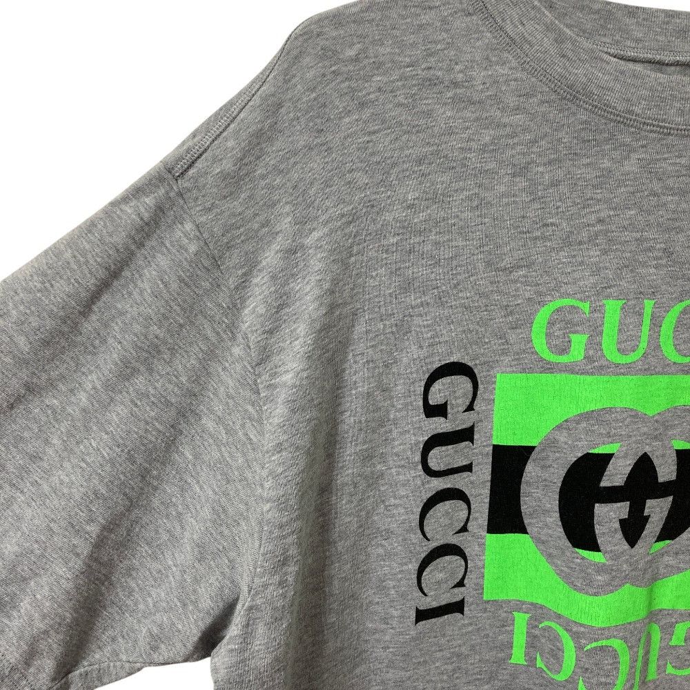 Gucci Gucci Gucci Interlocking G Cotton T Shirt Textile T-Shirts 784361 DUTY FREE for USA Size ONE SIZE - 4 Thumbnail