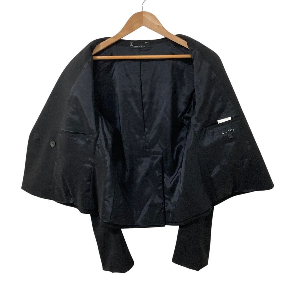Gucci Gucci Gucci Double Breasted Cropped Jacket Others Outerwear DUTY FREE for USA Size ONE SIZE - 3 Thumbnail